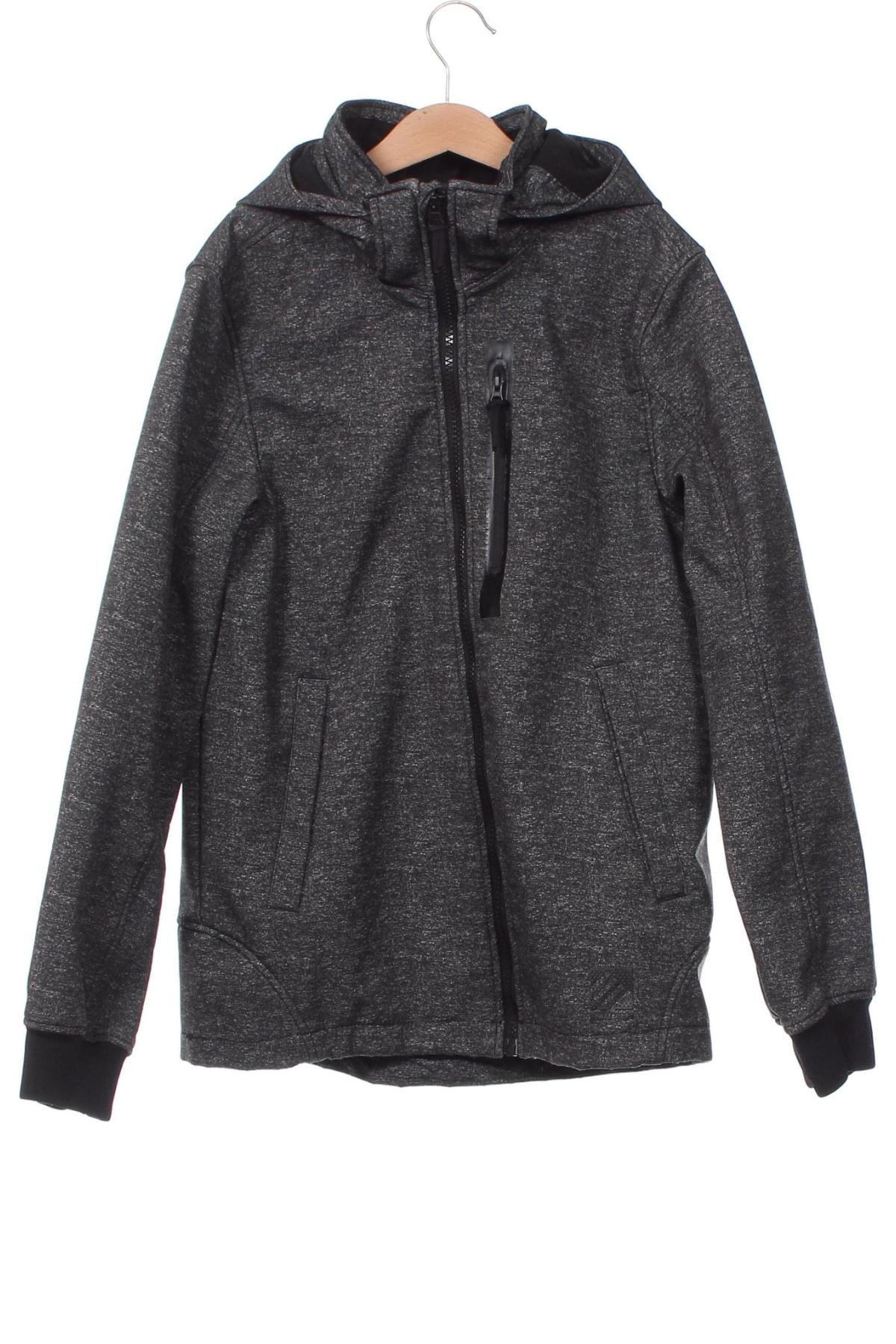 Kinderjacke H&M, Größe 11-12y/ 152-158 cm, Farbe Grau, Preis € 10,99