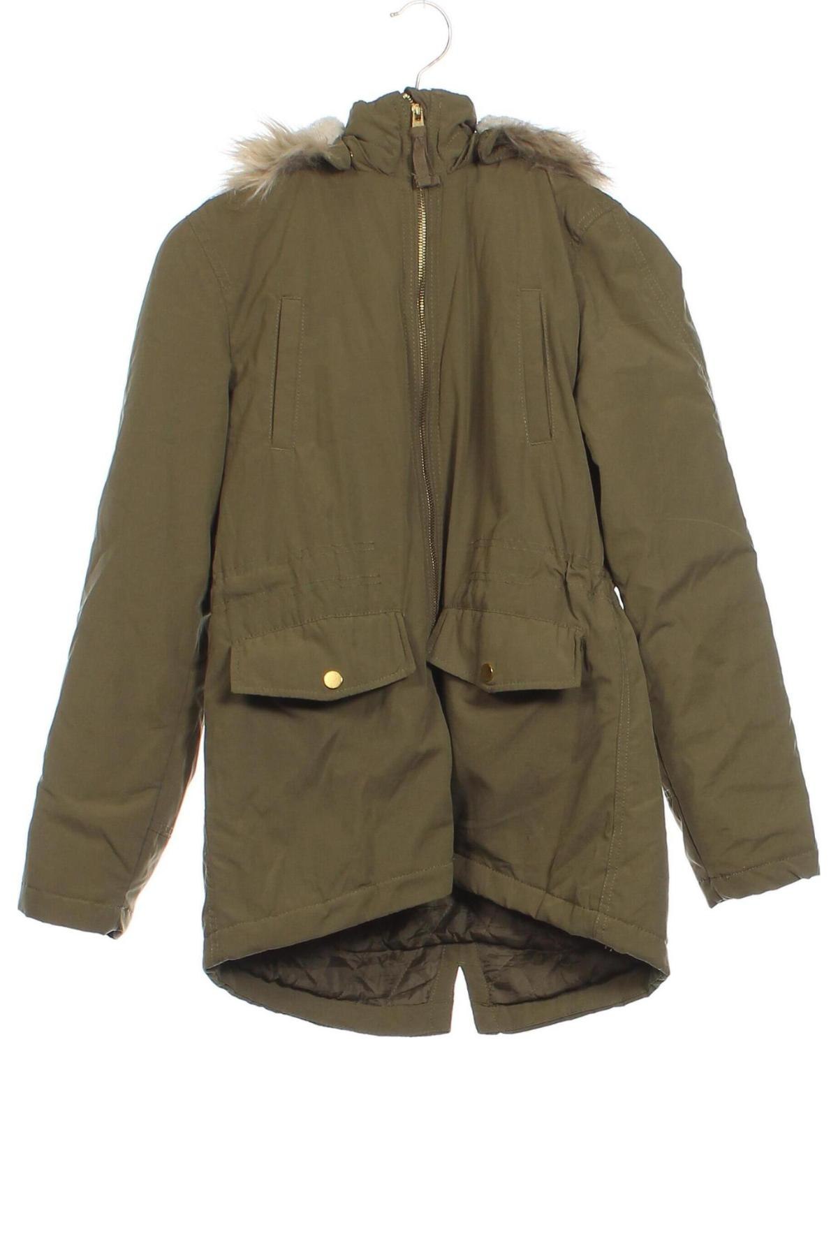 Kinderjacke H&M, Größe 12-13y/ 158-164 cm, Farbe Grün, Preis € 11,49