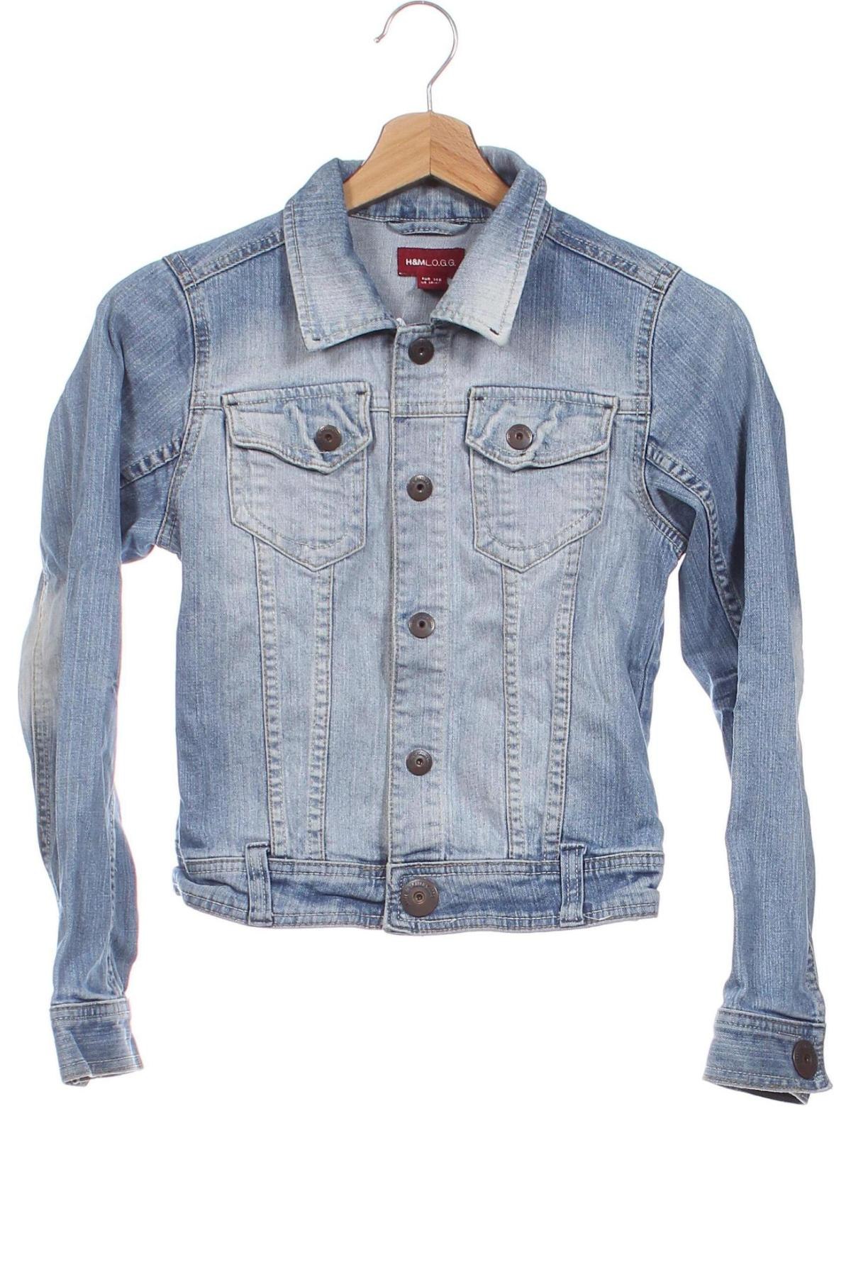 Kinderjacke H&M L.O.G.G., Größe 9-10y/ 140-146 cm, Farbe Blau, Preis € 17,00