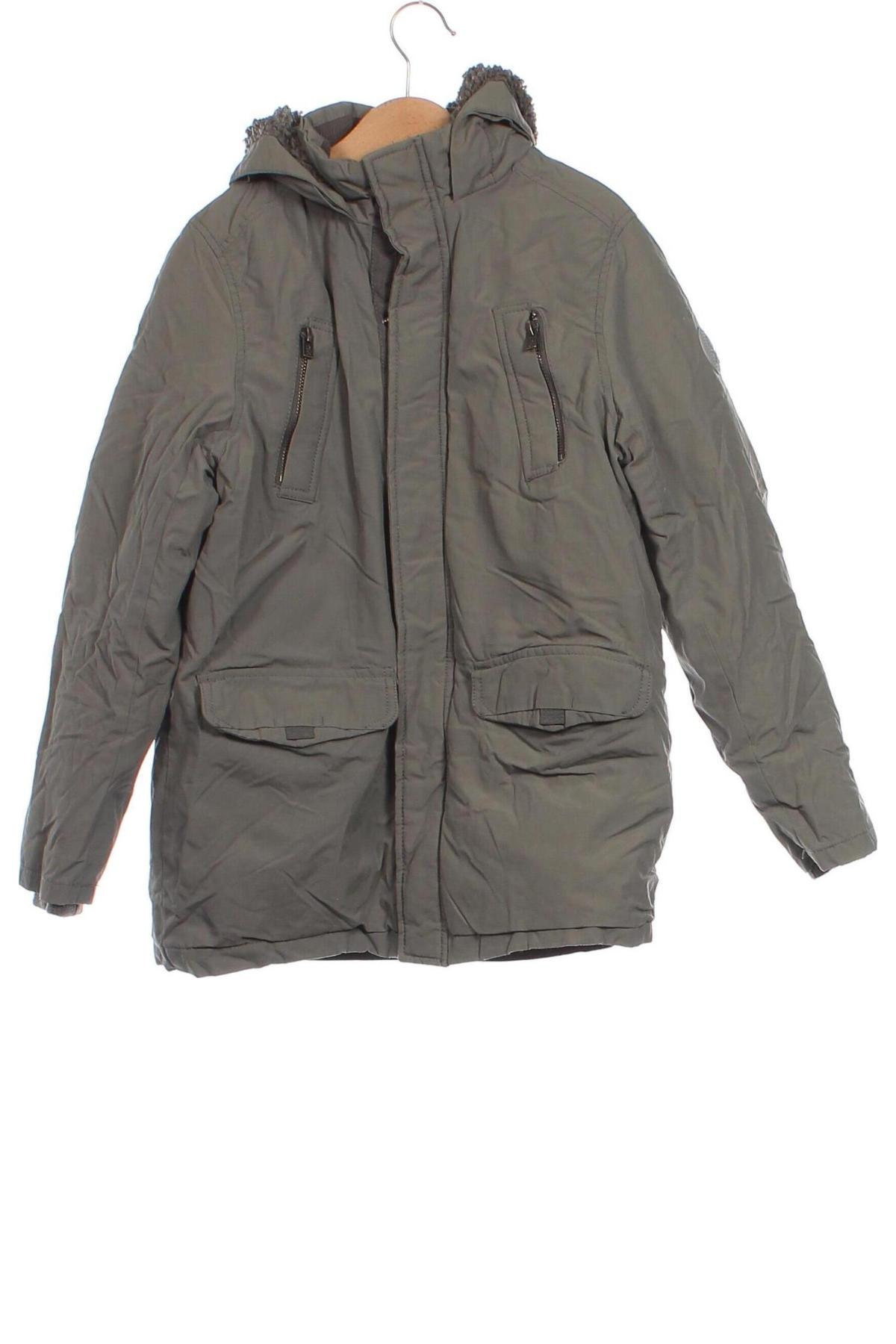 Kinderjacke Okaidi, Größe 8-9y/ 134-140 cm, Farbe Grau, Preis 19,49 €