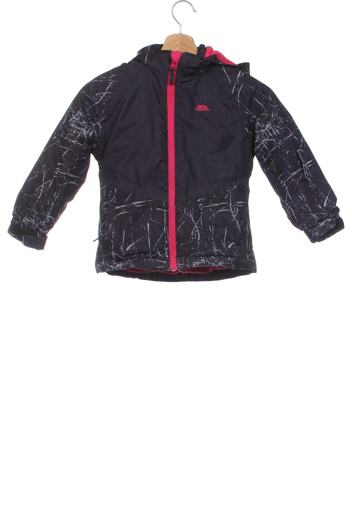 Kinderjacke für Wintersport Trespass, Größe 2-3y/ 98-104 cm, Farbe Schwarz, Preis 24,55 €