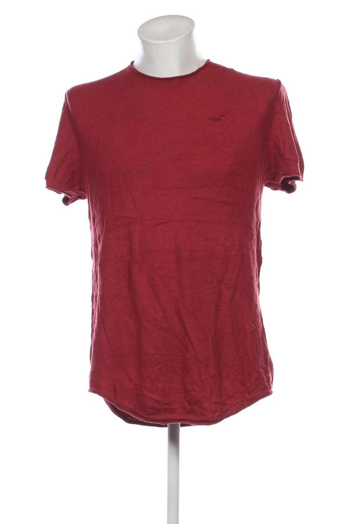 Herren Shirt Hollister, Größe L, Farbe Rot, Preis 7,99 €