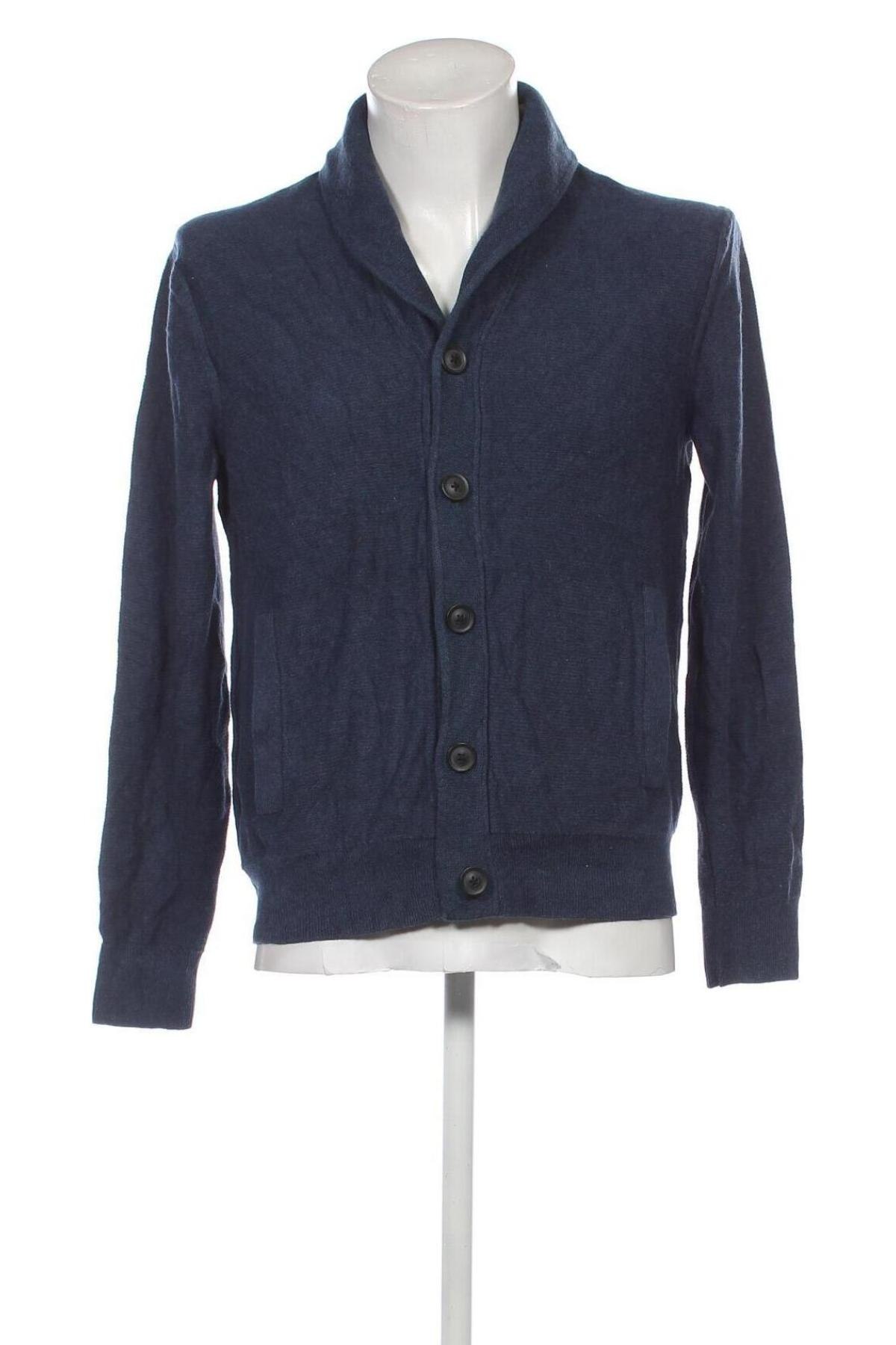 Herren Strickjacke Banana Republic, Größe L, Farbe Blau, Preis € 17,99