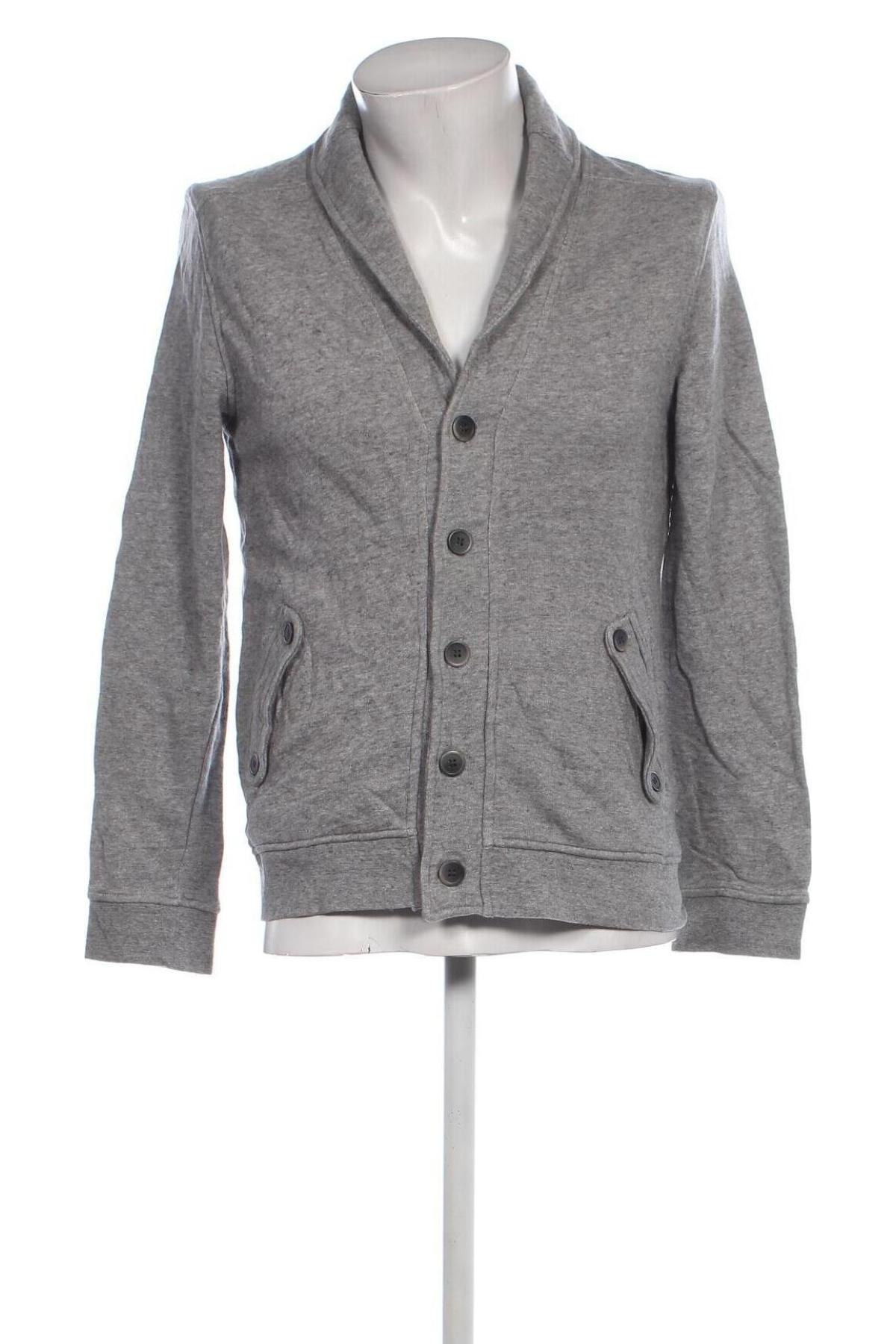 Herren Strickjacke H&M, Größe M, Farbe Grau, Preis € 11,49