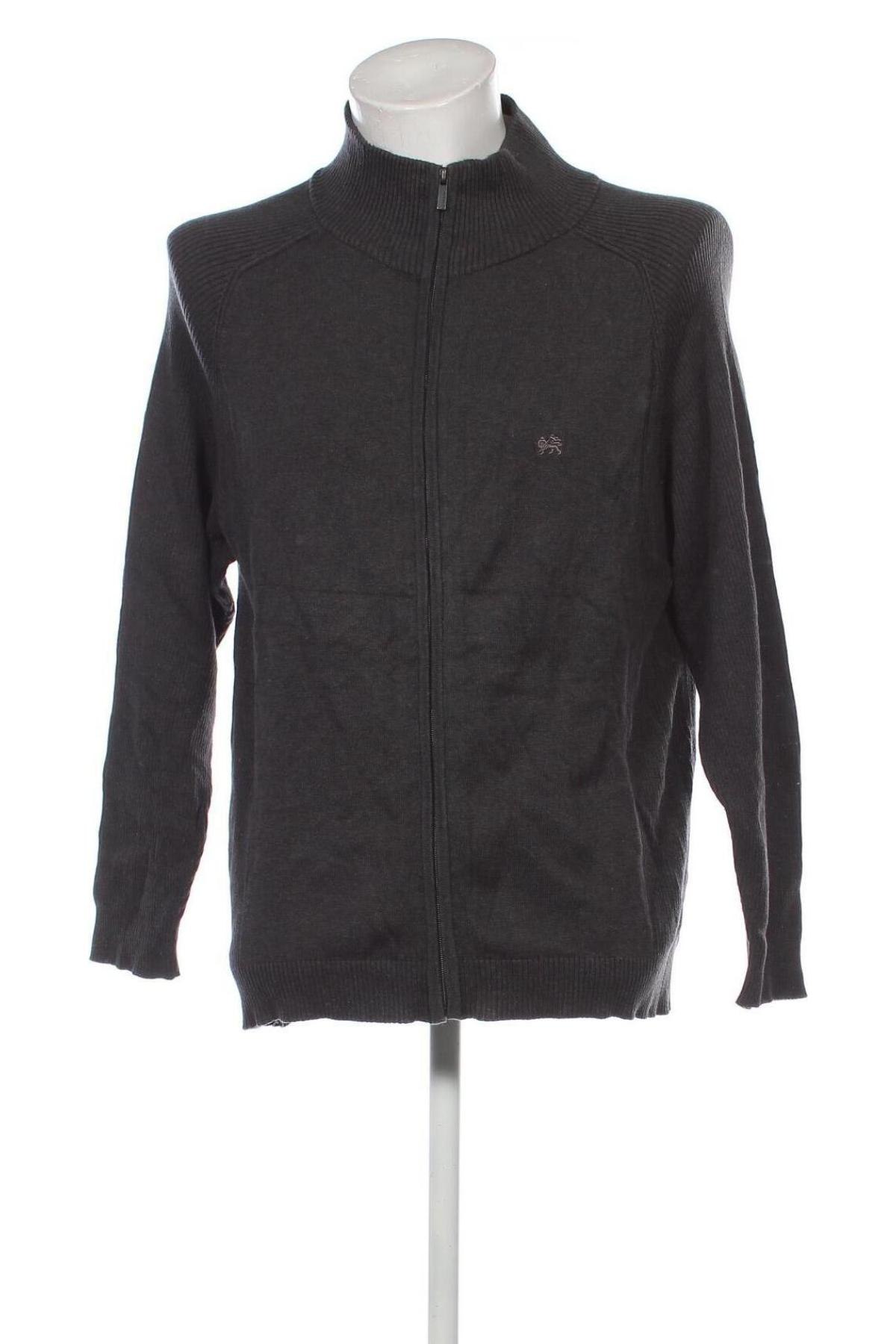 Herren Strickjacke Lerros, Größe XL, Farbe Grau, Preis € 21,49