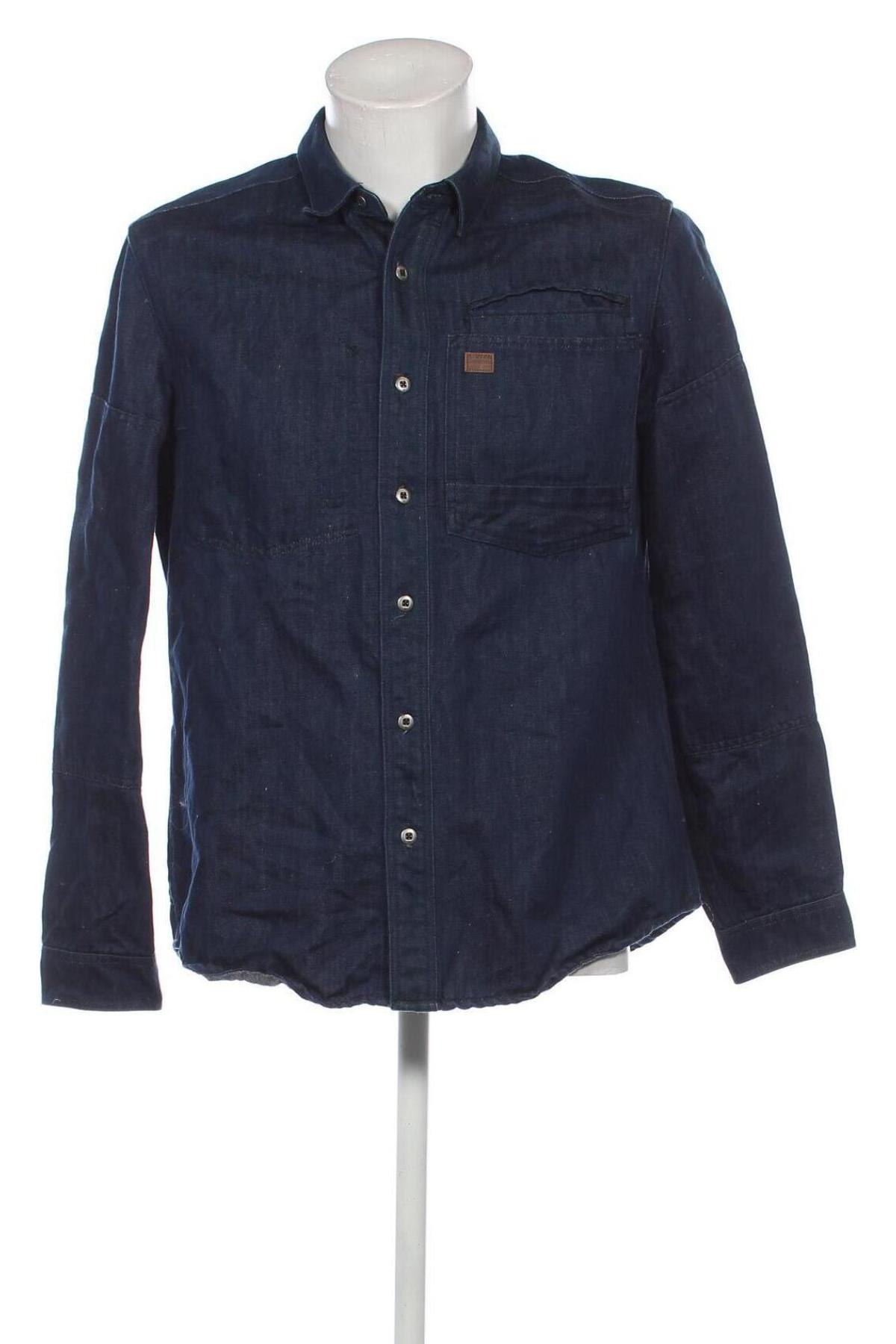 Herrenhemd G-Star Raw, Größe XL, Farbe Blau, Preis € 49,99