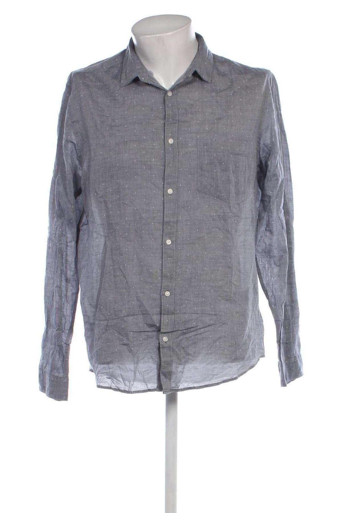 Herrenhemd H&M, Größe L, Farbe Grau, Preis € 9,49