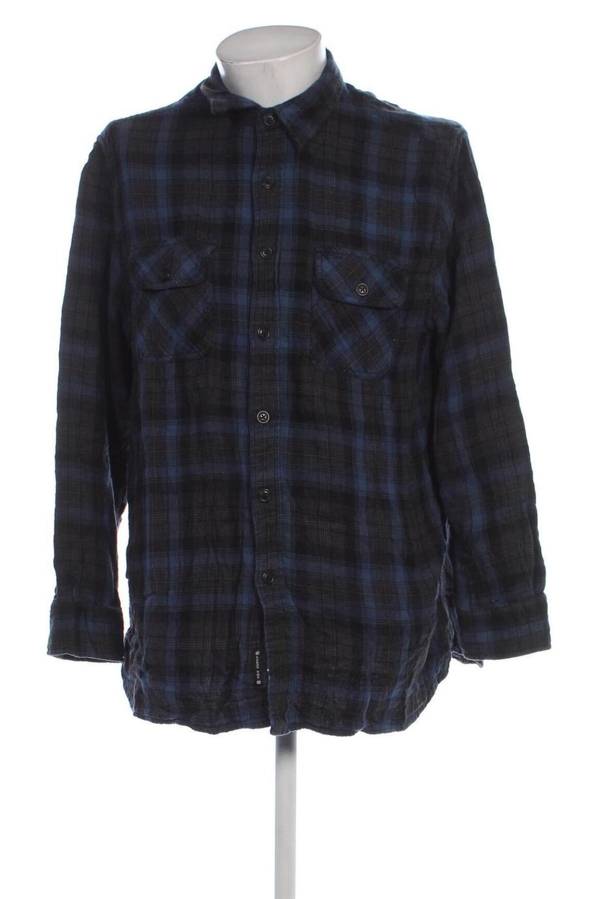 Herrenhemd Lucky Brand, Größe XL, Farbe Mehrfarbig, Preis € 12,49