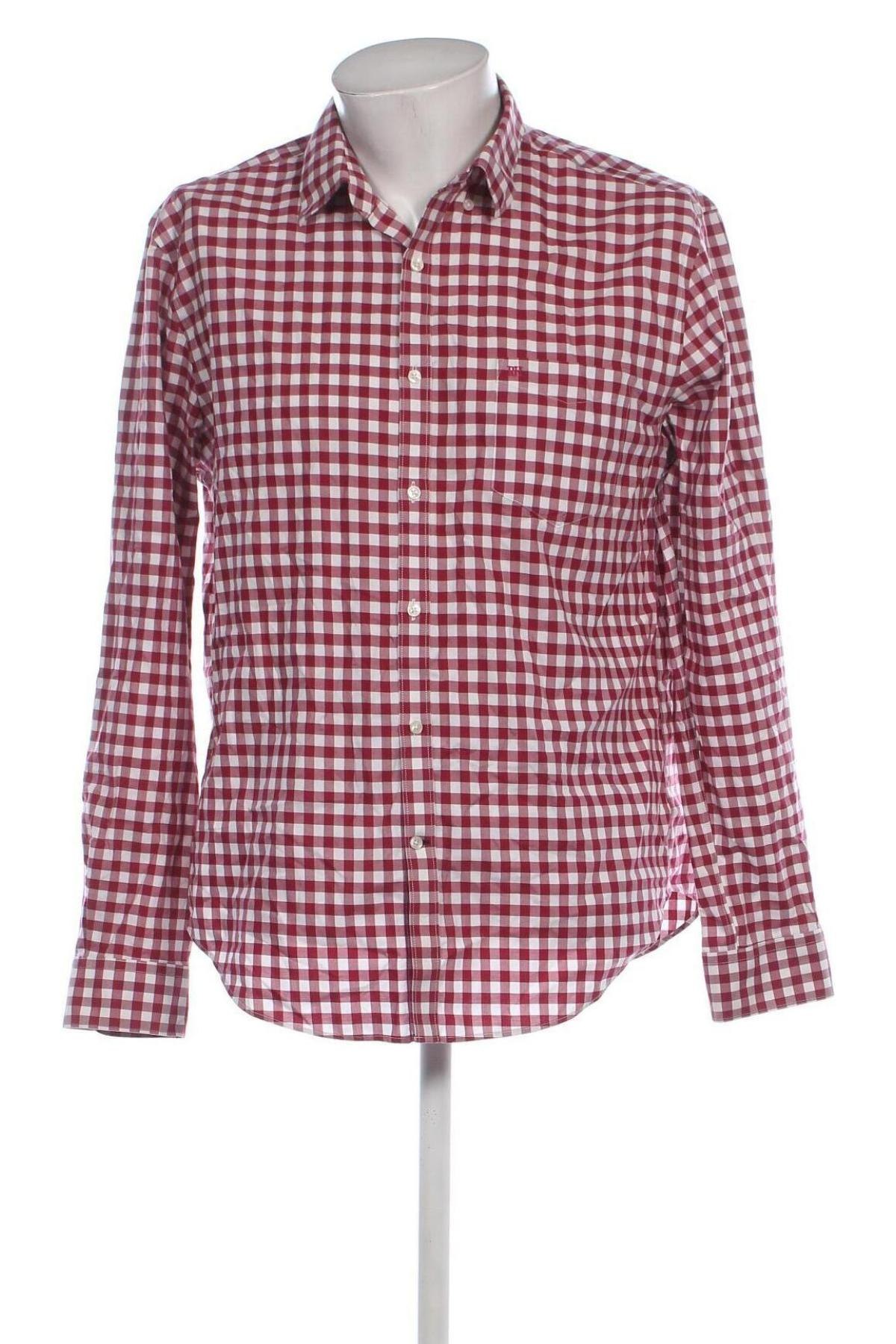 Herrenhemd Pedro Del Hierro, Größe S, Farbe Rot, Preis 15,99 €