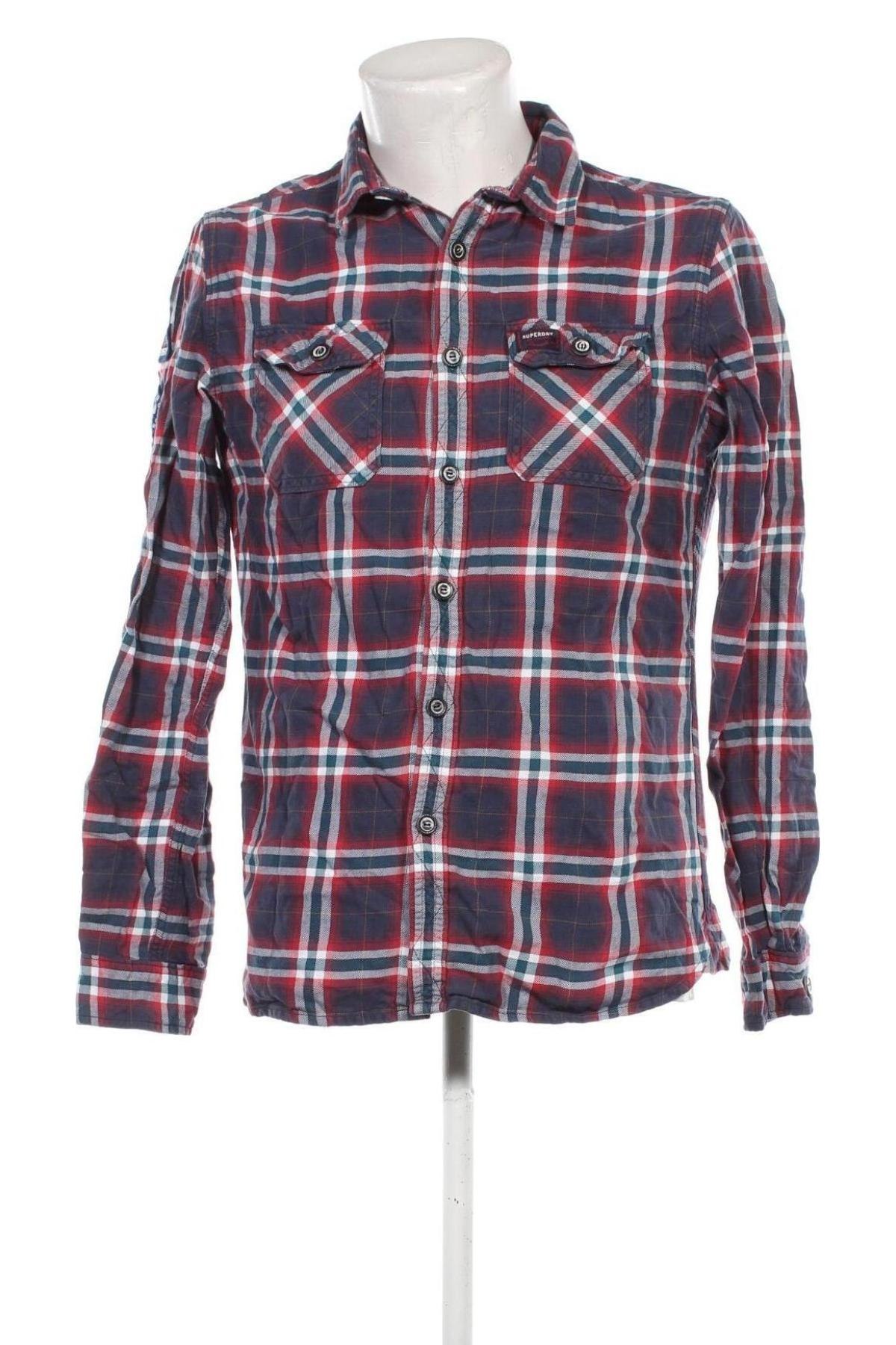 Herrenhemd Superdry, Größe L, Farbe Mehrfarbig, Preis € 26,49