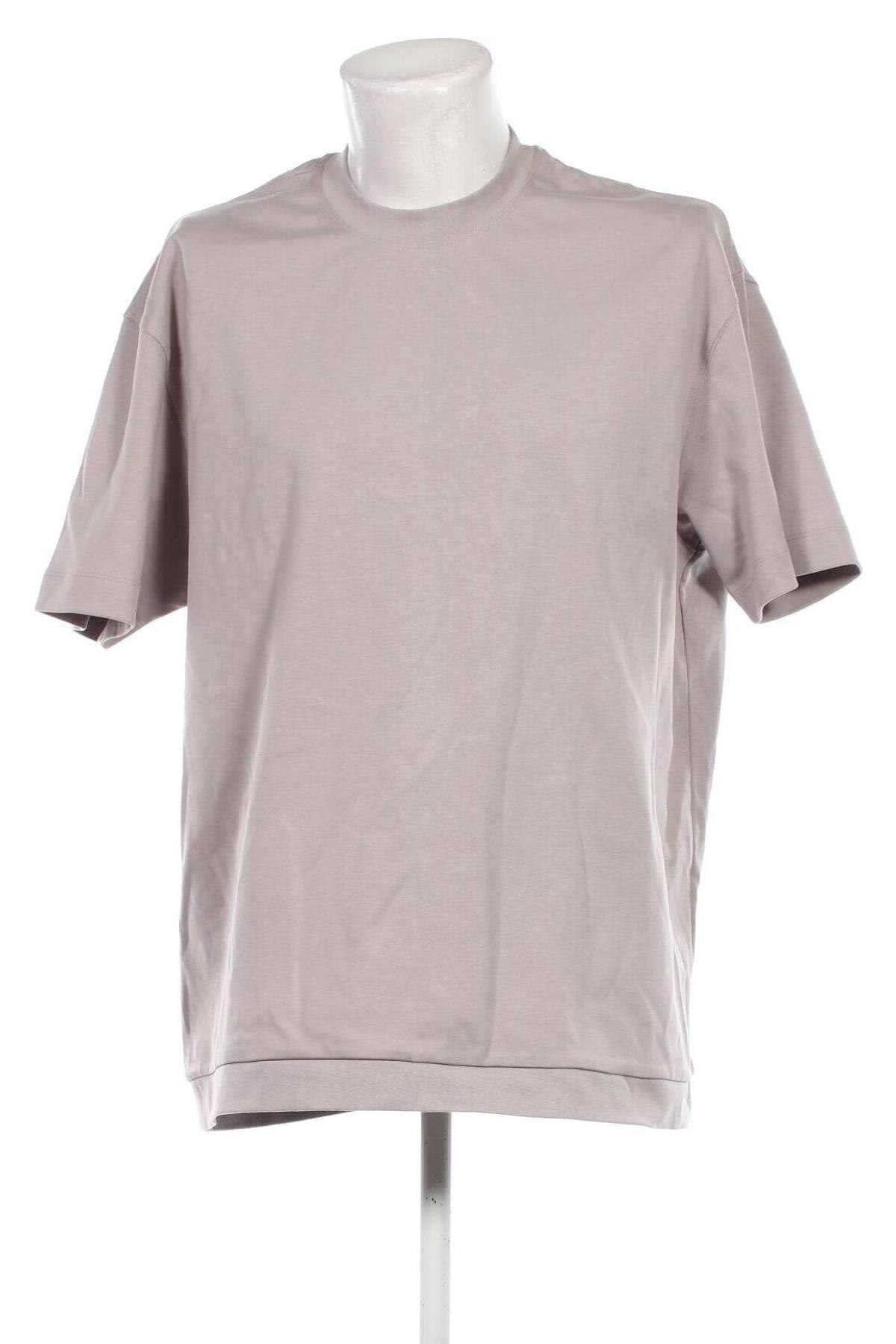 Herren T-Shirt Bershka, Größe XL, Farbe Grau, Preis € 11,49