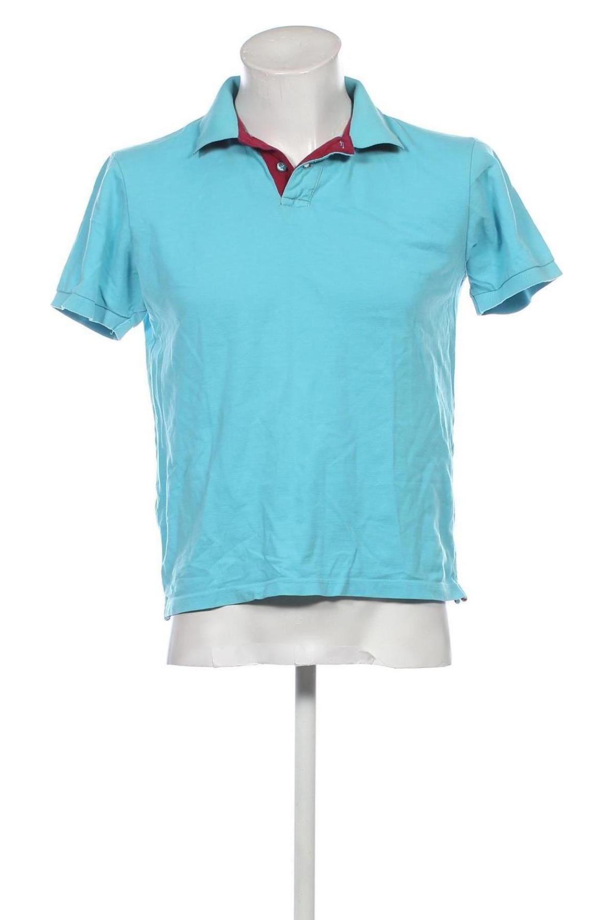 Ανδρικό t-shirt Dressmann, Μέγεθος M, Χρώμα Μπλέ, Τιμή 6,99 €