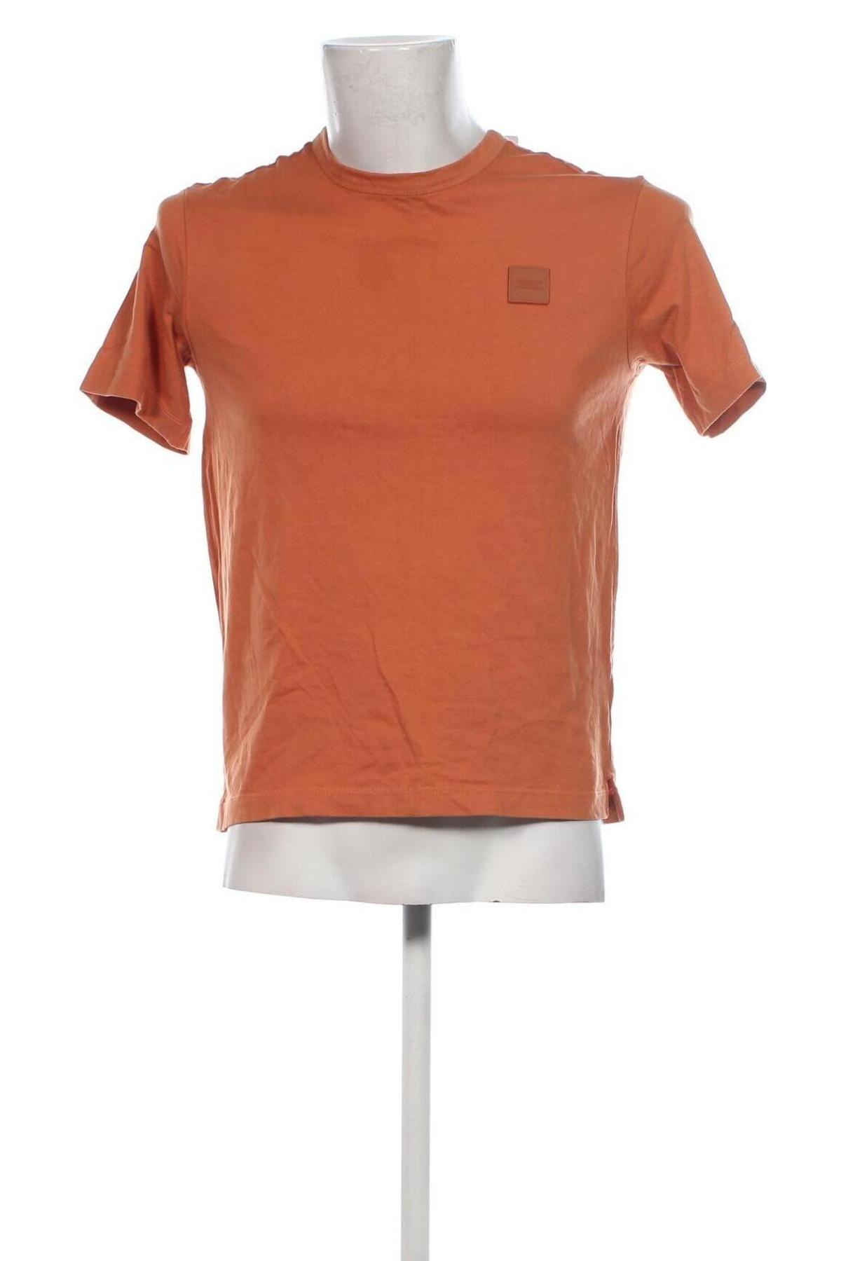 Męski T-shirt H&M, Rozmiar S, Kolor Pomarańczowy, Cena 29,89 zł