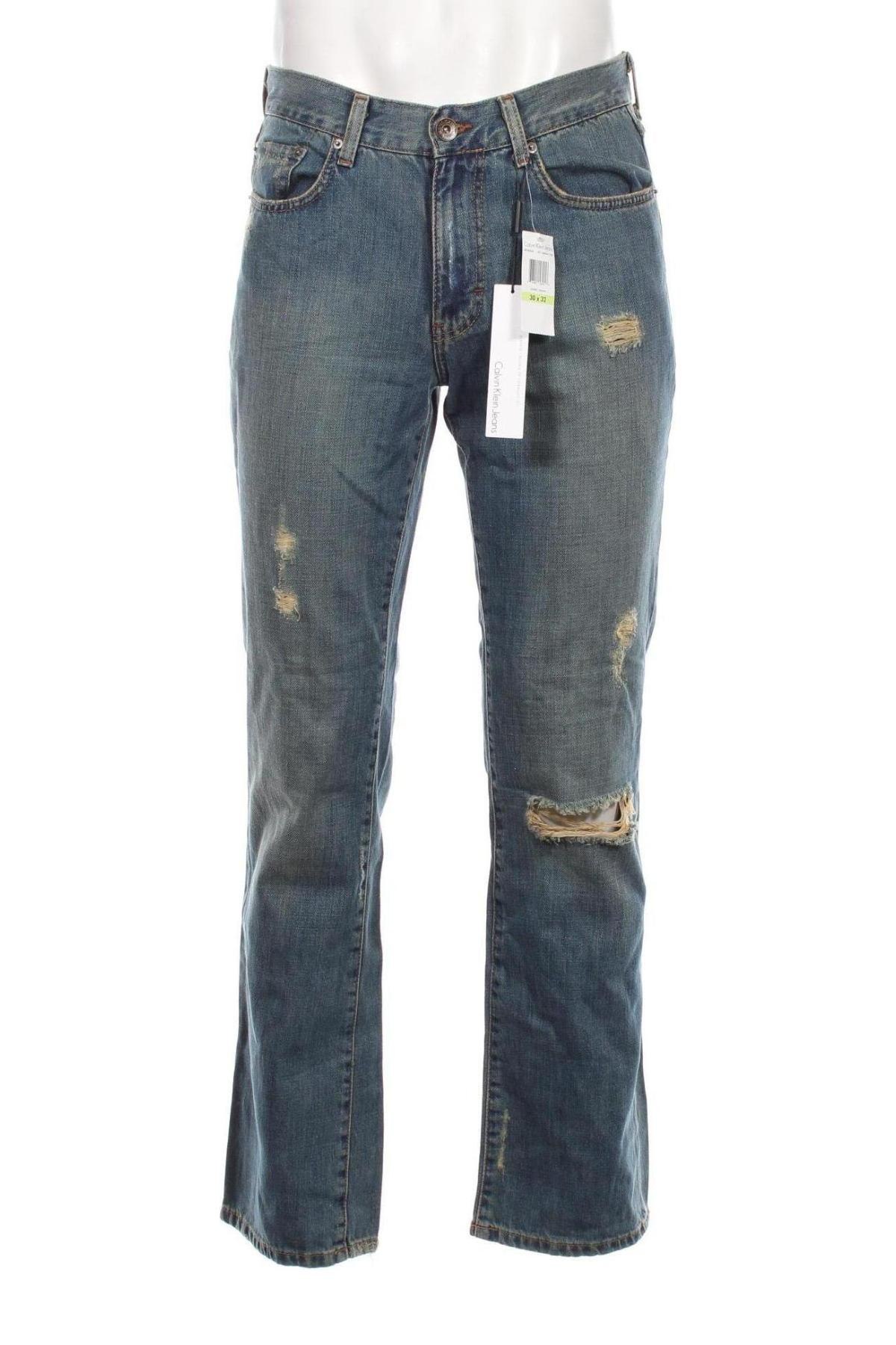 Pánske džínsy  Calvin Klein Jeans, Veľkosť M, Farba Modrá, Cena  71,95 €