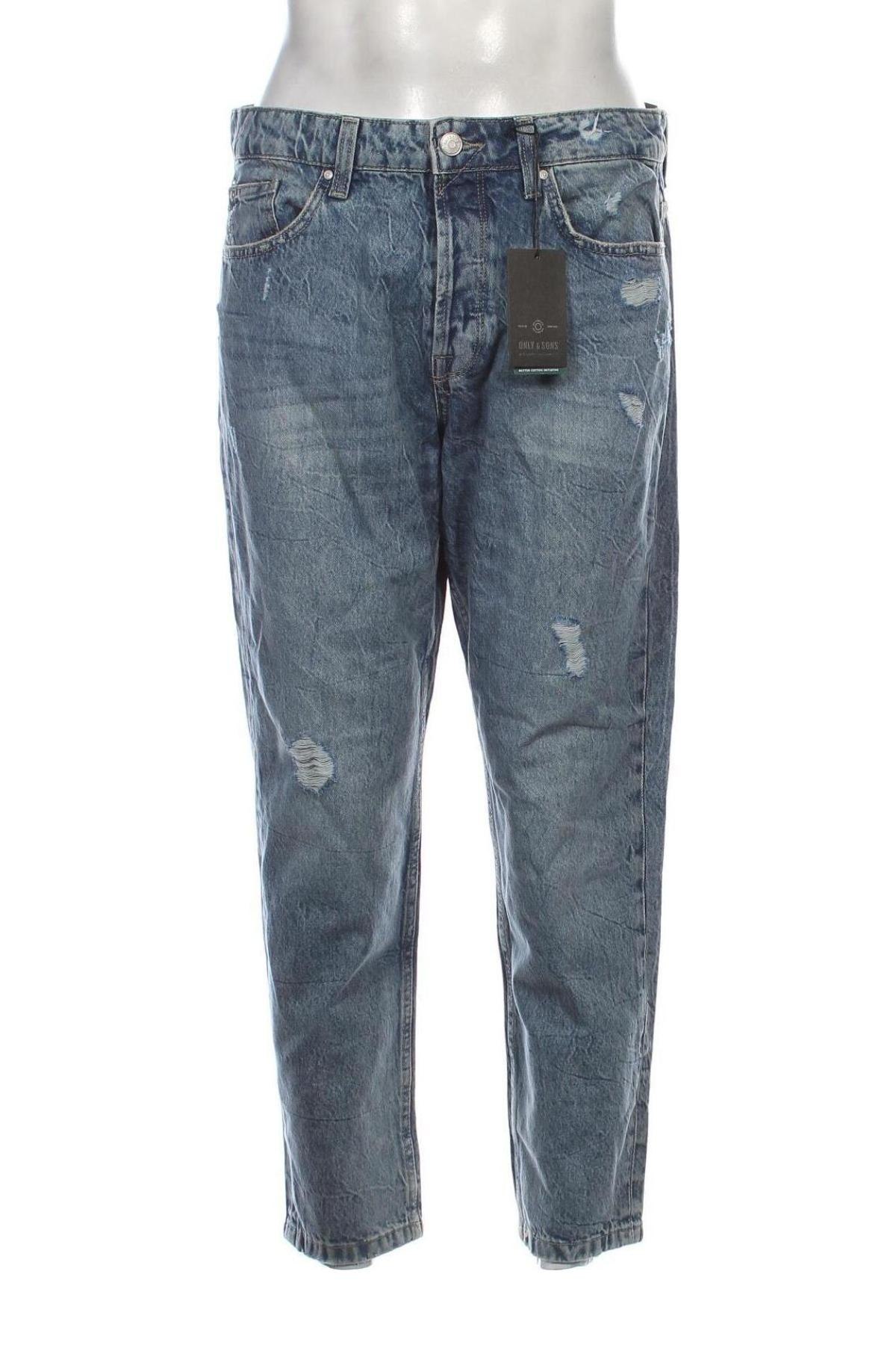 Herren Jeans Only & Sons, Größe M, Farbe Blau, Preis 12,99 €