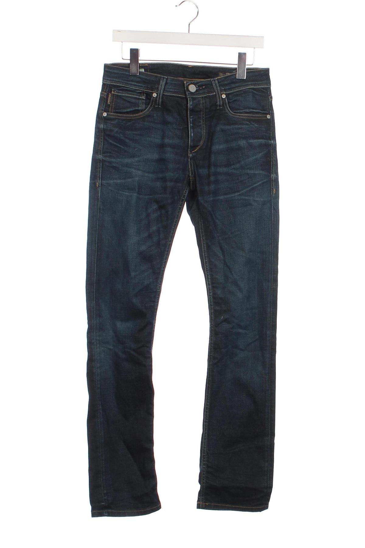 Męskie jeansy Originals By Jack & Jones, Rozmiar S, Kolor Niebieski, Cena 52,99 zł