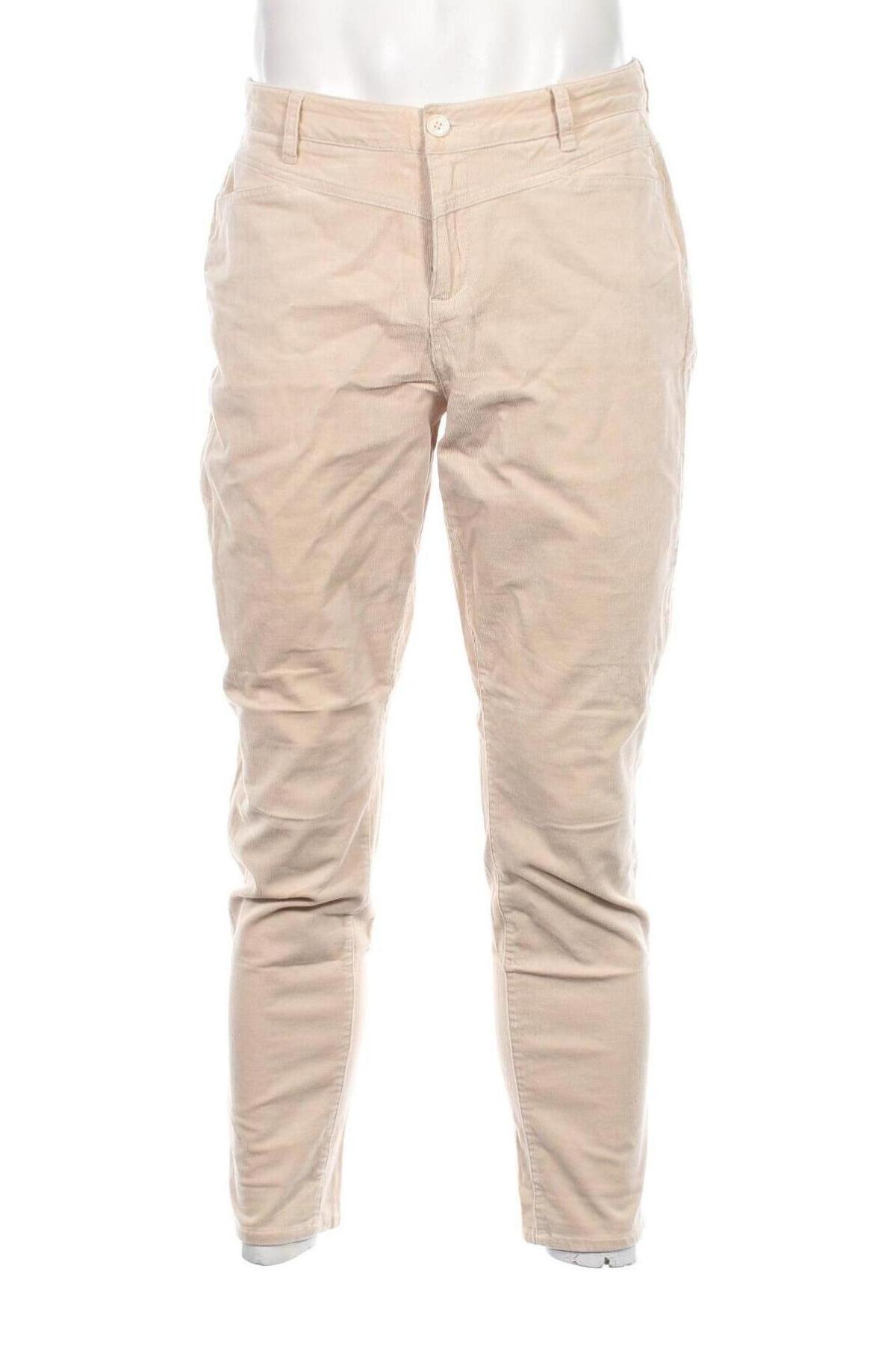 Herren Cordhose S.Oliver, Größe M, Farbe Ecru, Preis € 17,49