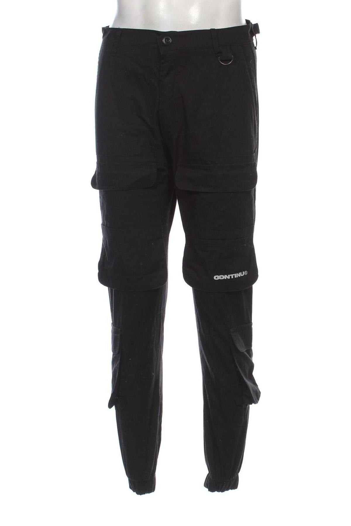 Pantaloni de bărbați Continu8, Mărime S, Culoare Negru, Preț 56,99 Lei