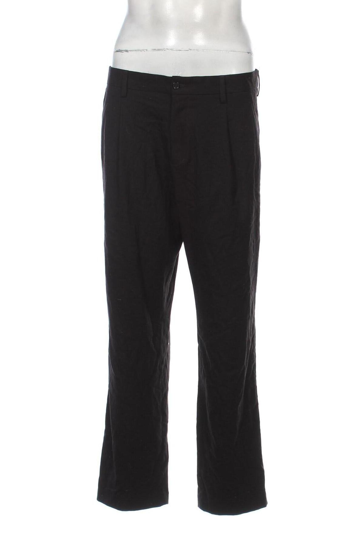 Pantaloni de bărbați H&M, Mărime L, Culoare Negru, Preț 64,99 Lei