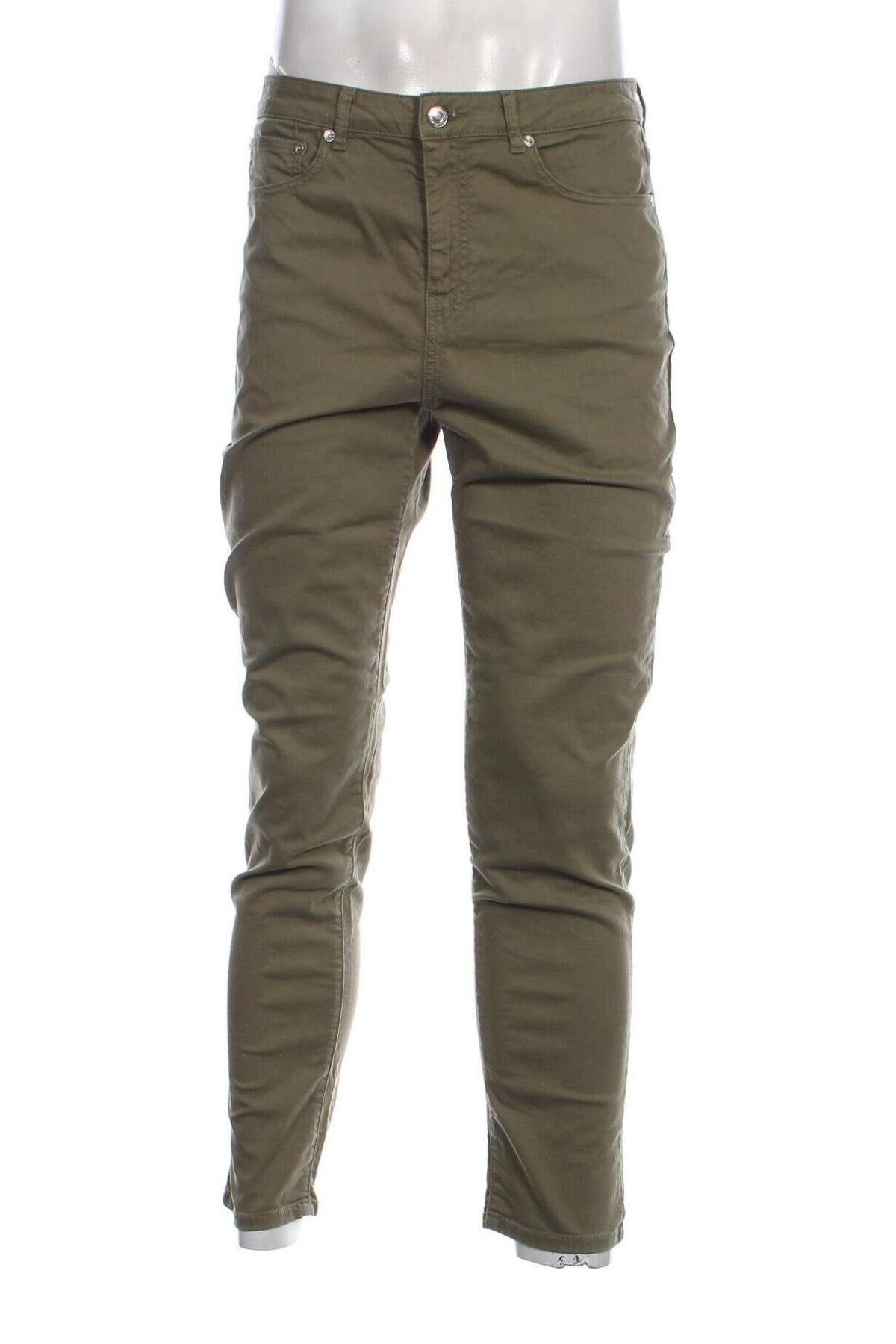 Pantaloni de bărbați United Colors Of Benetton, Mărime M, Culoare Verde, Preț 122,45 Lei