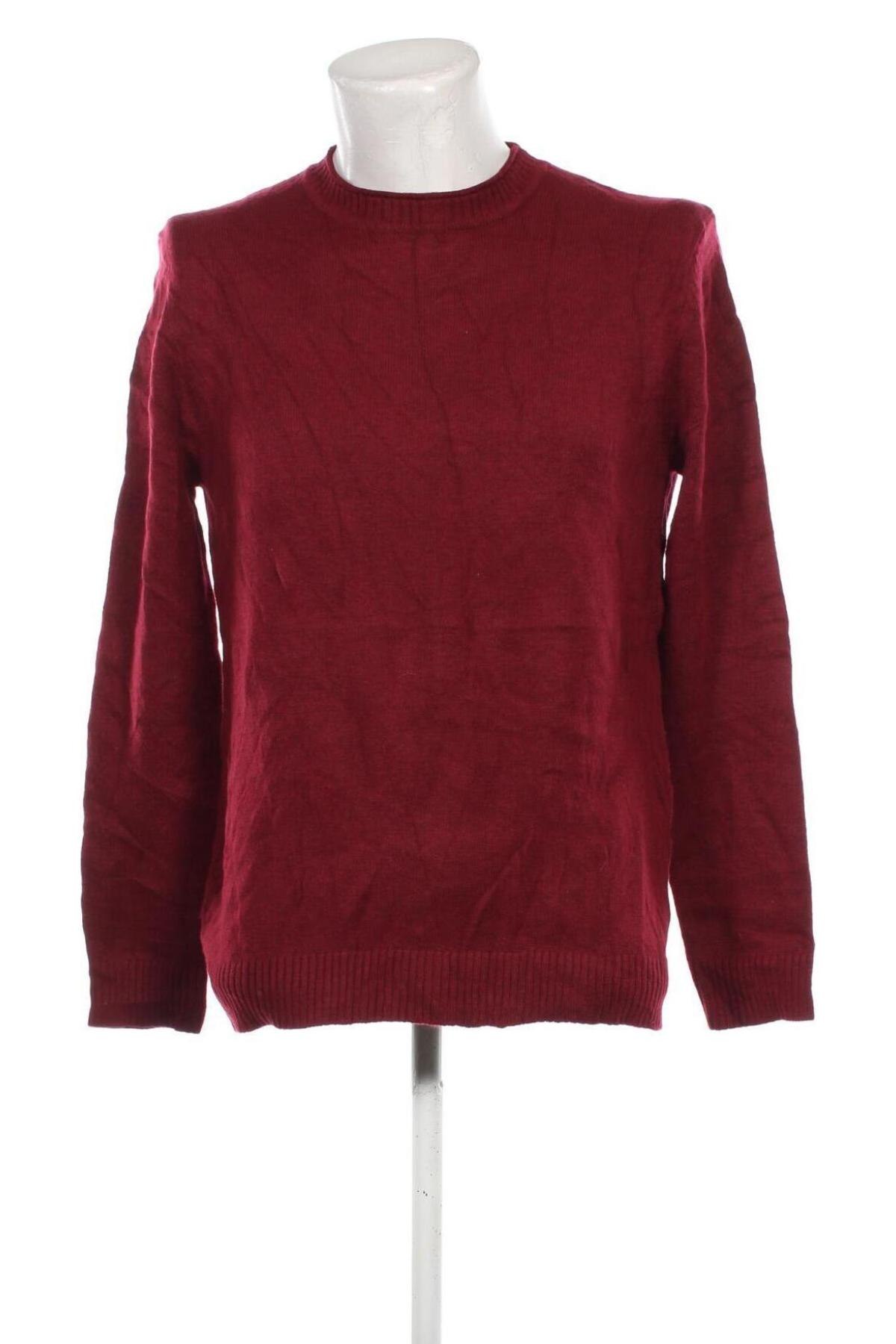 Herrenpullover, Größe L, Farbe Rot, Preis 12,99 €