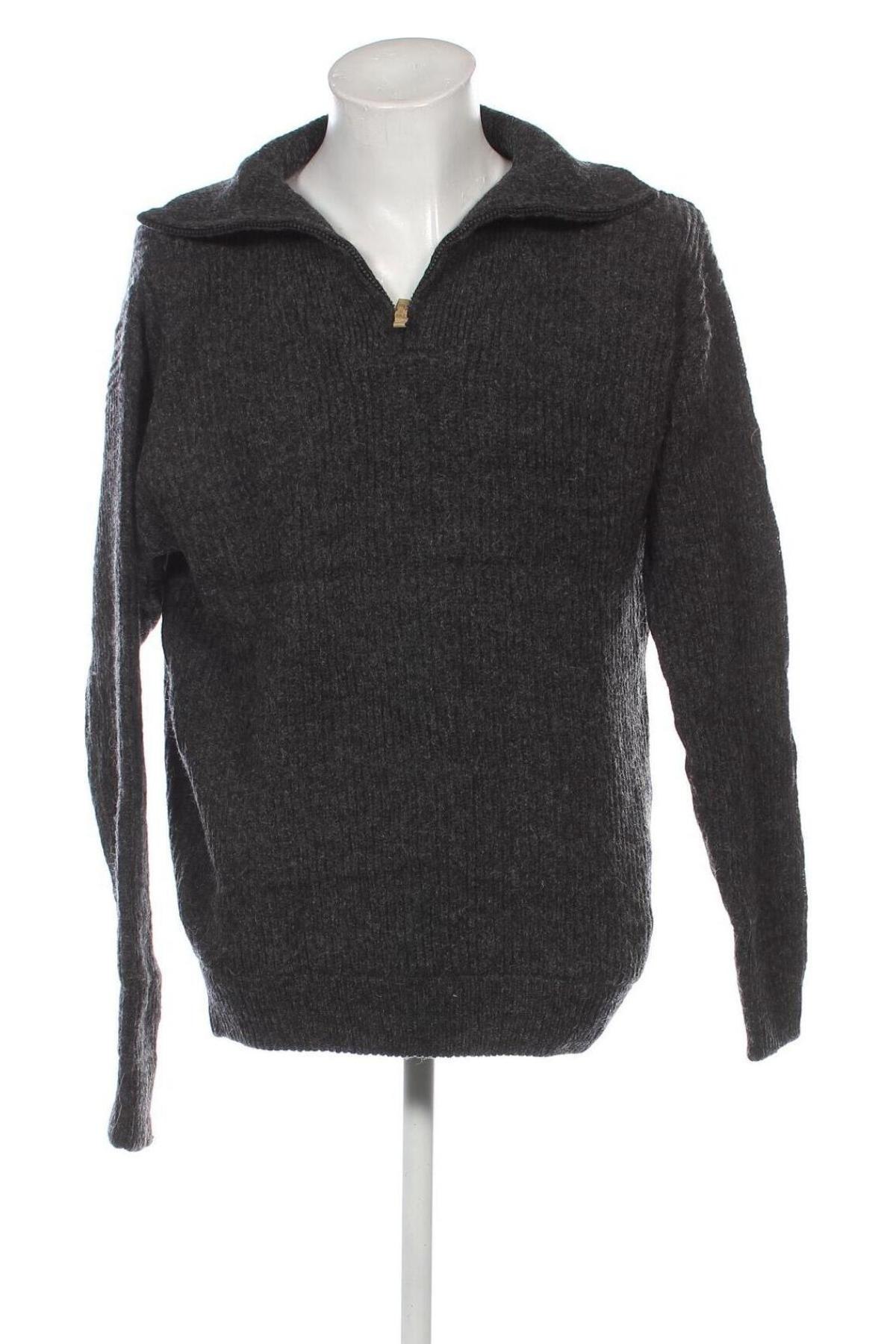 Herrenpullover, Größe M, Farbe Grau, Preis 12,99 €