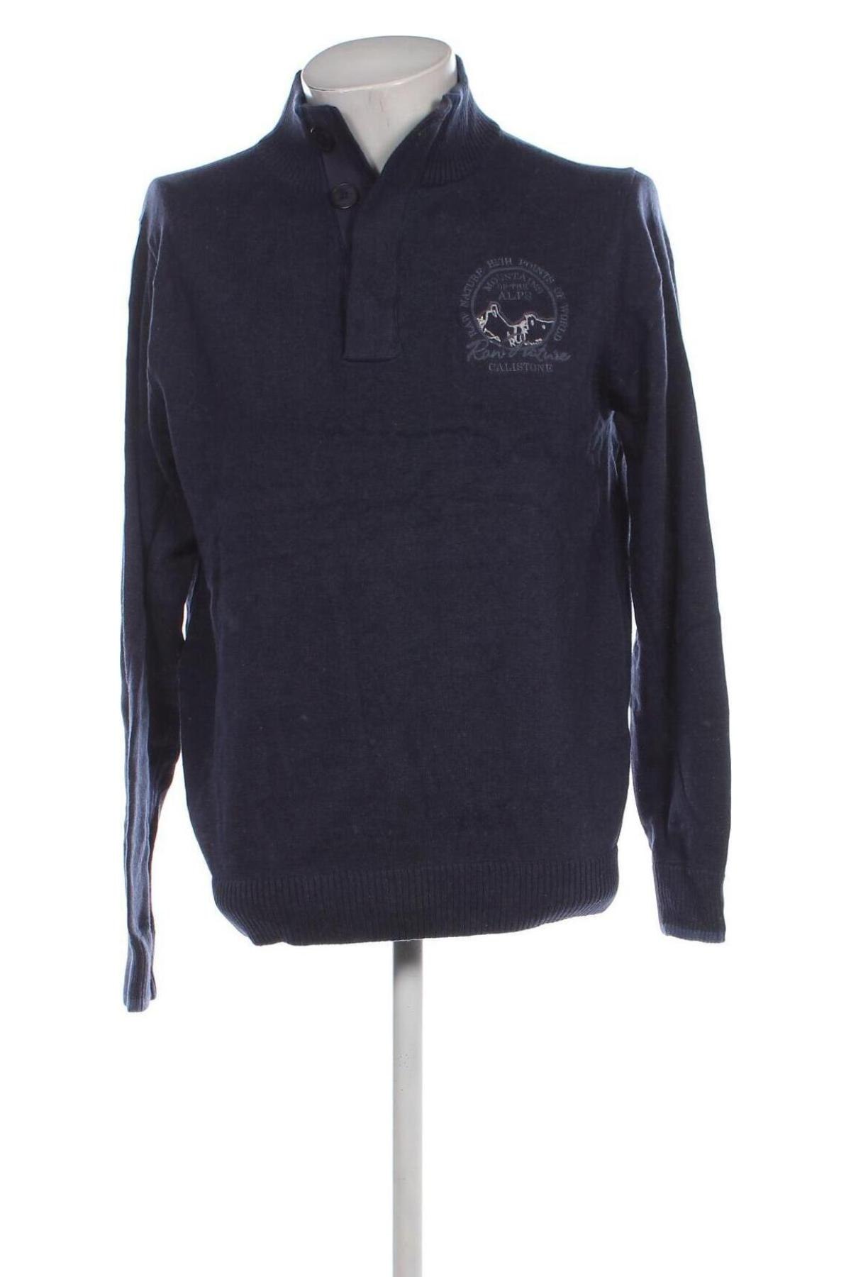 Herrenpullover, Größe L, Farbe Blau, Preis € 11,49