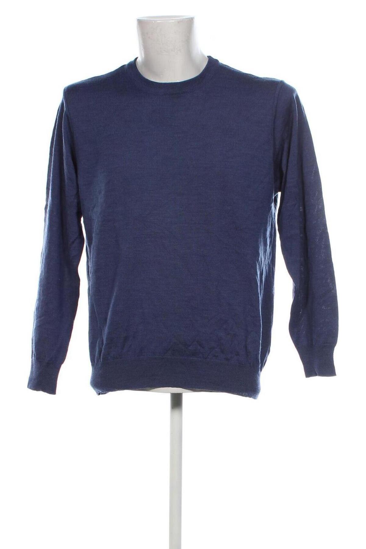 Herrenpullover Breidhof, Größe M, Farbe Blau, Preis € 14,99