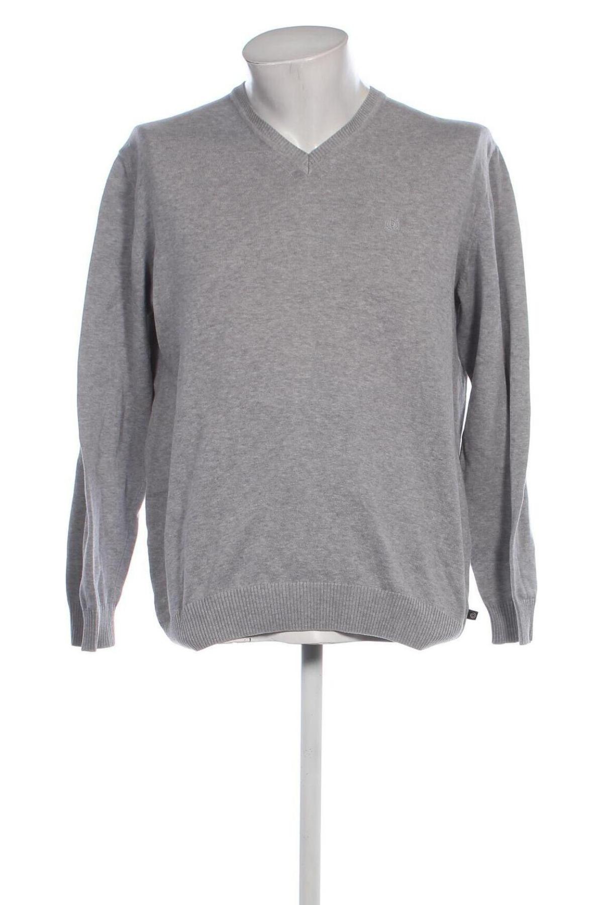 Herrenpullover Bugatti, Größe L, Farbe Grau, Preis € 43,49