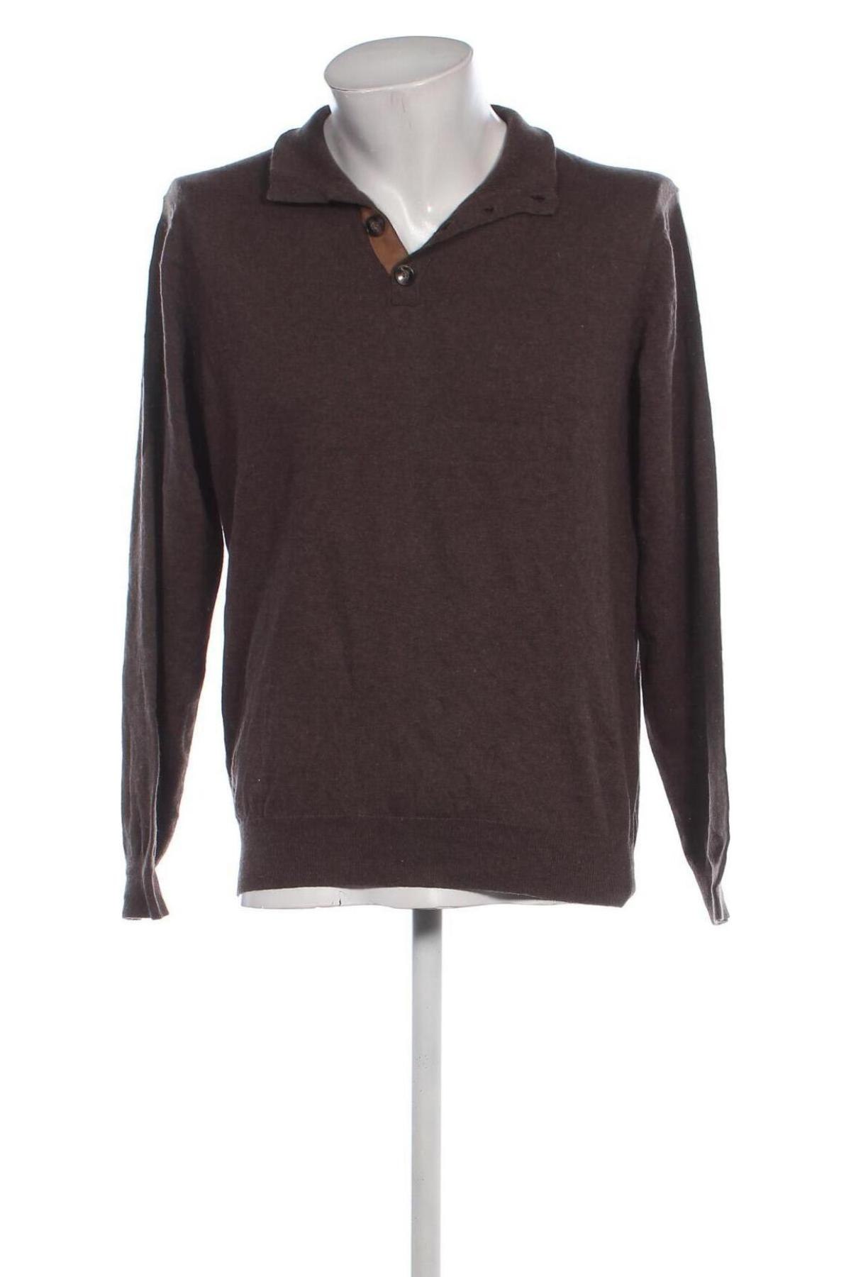 Herrenpullover Cortefiel, Größe XXL, Farbe Braun, Preis 15,99 €