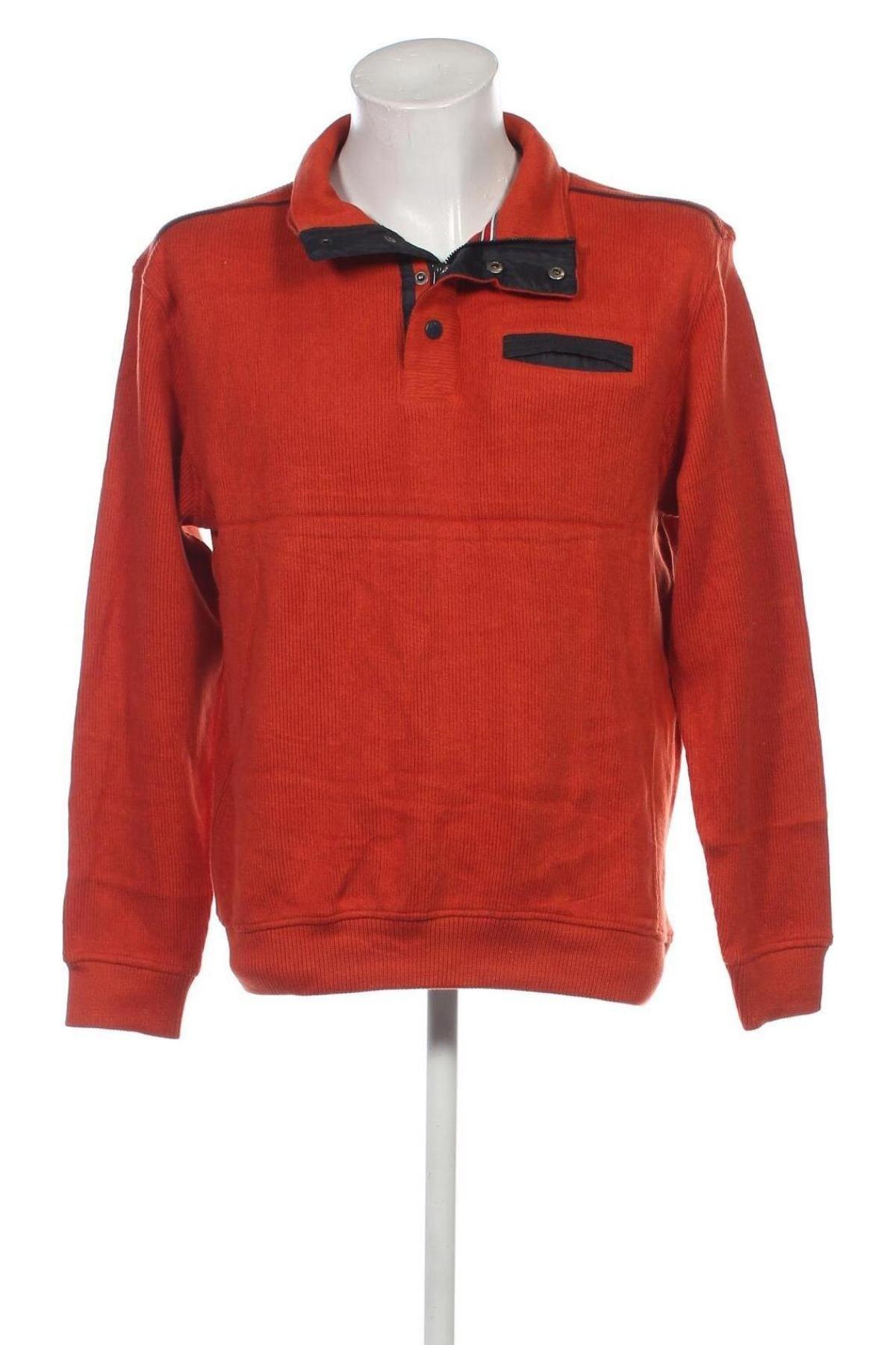 Herrenpullover Engbers, Größe M, Farbe Orange, Preis 23,99 €