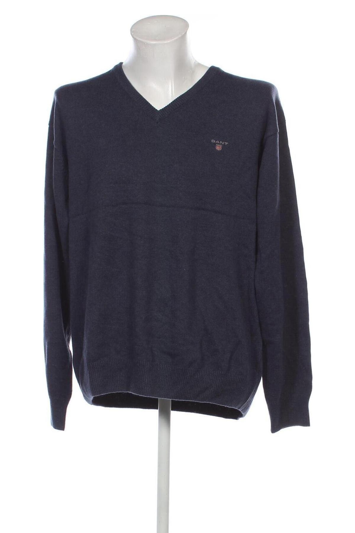 Herrenpullover Gant, Größe XXL, Farbe Blau, Preis 43,49 €