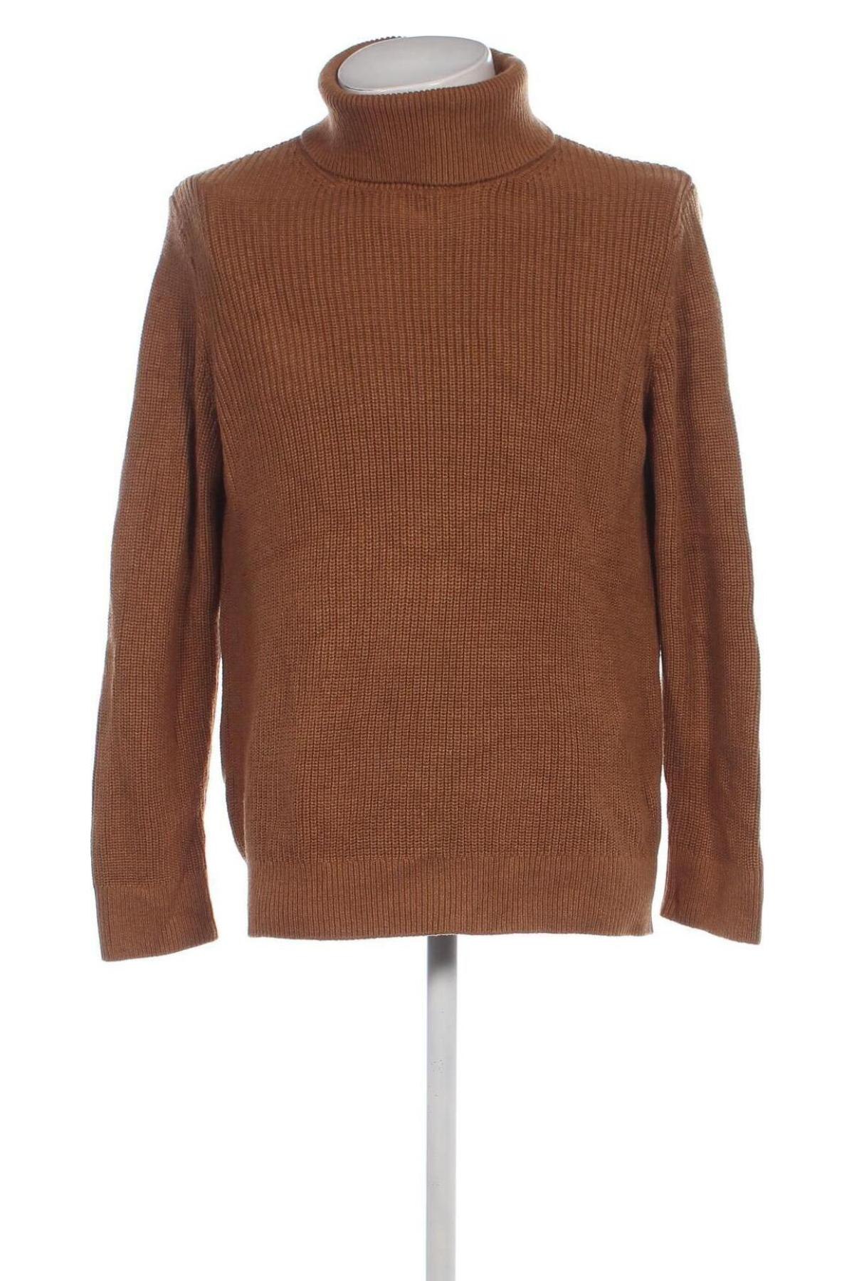 Męski sweter H&M, Rozmiar L, Kolor Brązowy, Cena 56,99 zł