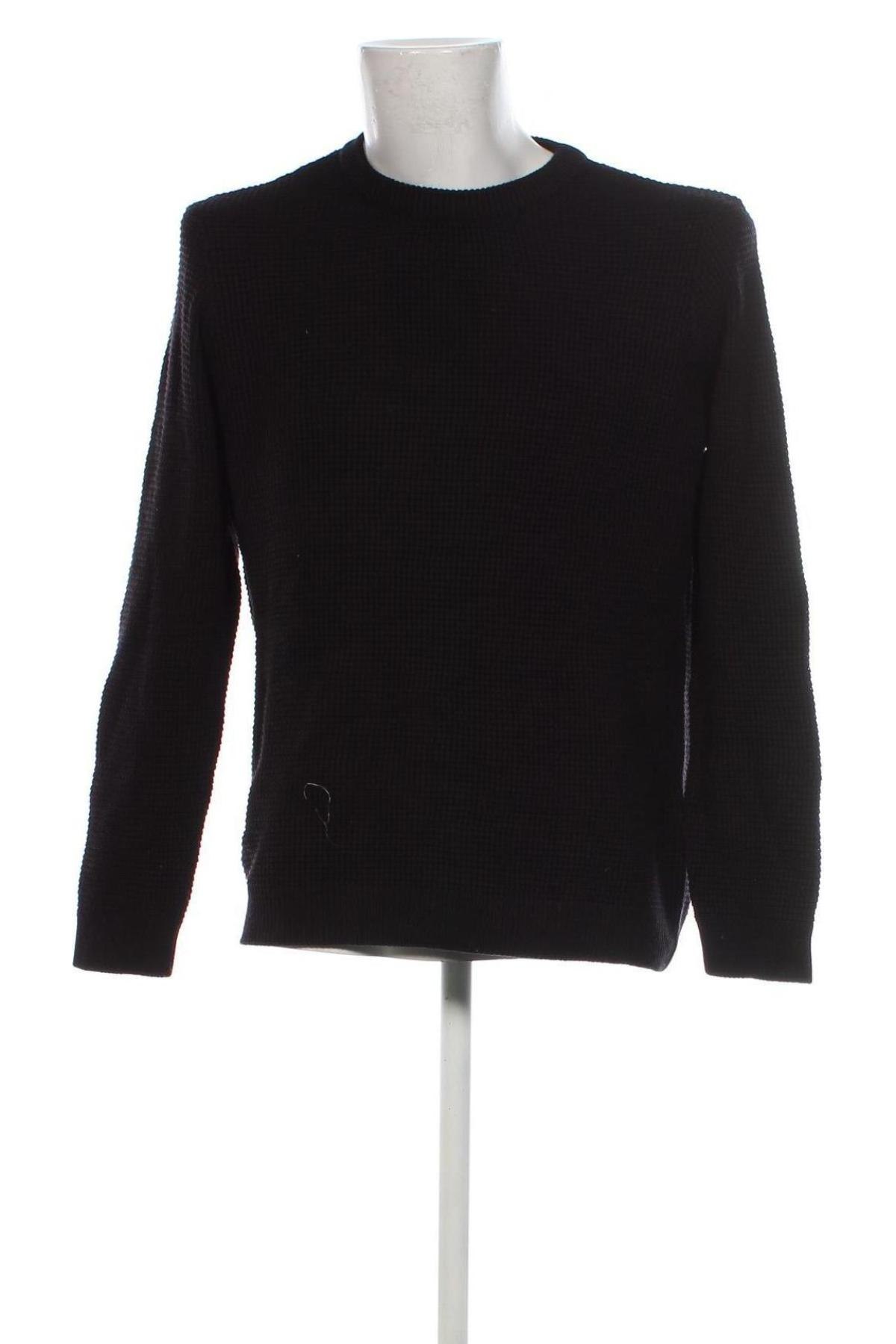 Herrenpullover H&M, Größe M, Farbe Schwarz, Preis 12,99 €