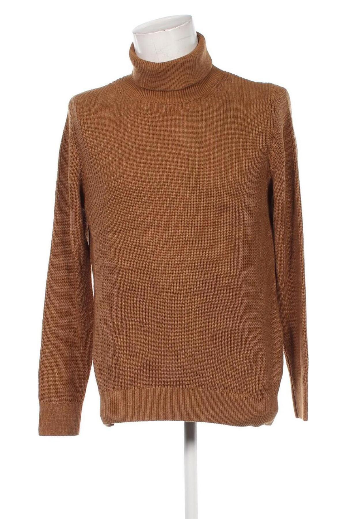 Herrenpullover H&M, Größe M, Farbe Braun, Preis 12,99 €