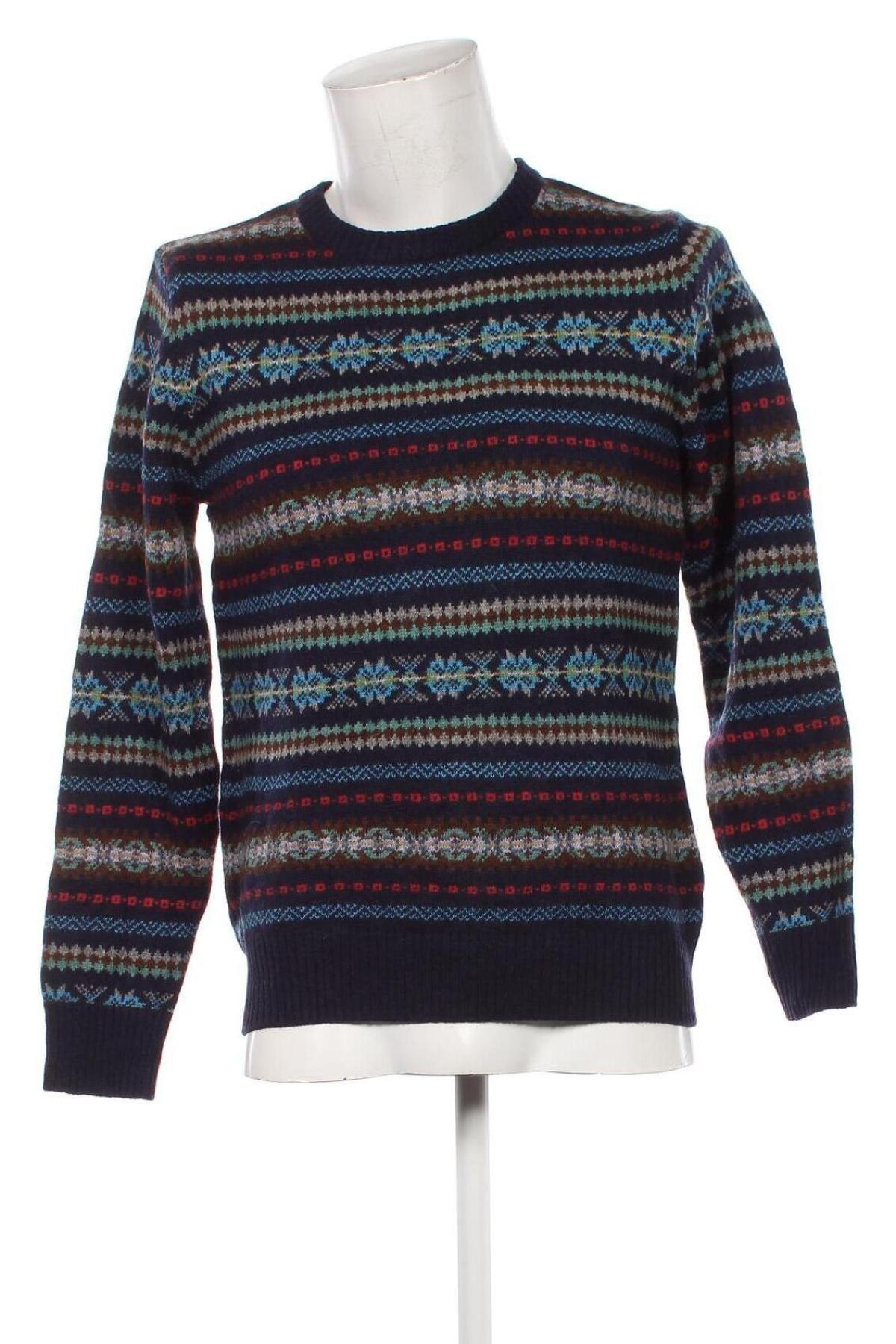 Męski sweter H&M L.O.G.G., Rozmiar M, Kolor Kolorowy, Cena 111,99 zł