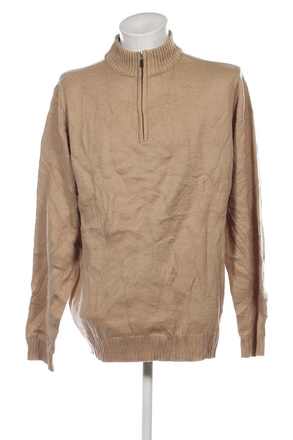 Herrenpullover H2H, Größe XXL, Farbe Beige, Preis € 11,99