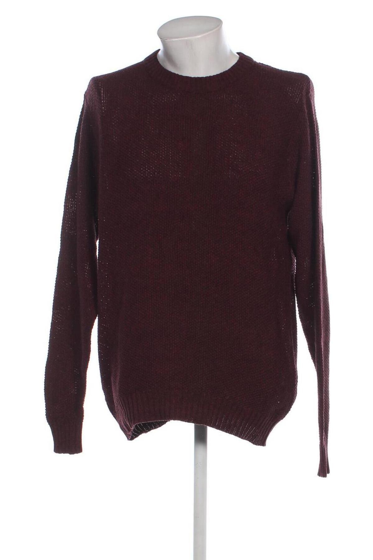 Herrenpullover Identic, Größe L, Farbe Rot, Preis 12,99 €