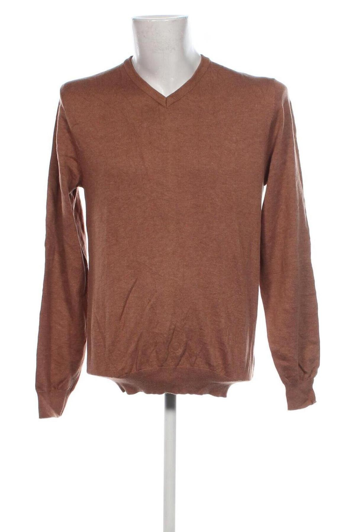 Herrenpullover John Henric, Größe L, Farbe Braun, Preis € 28,49