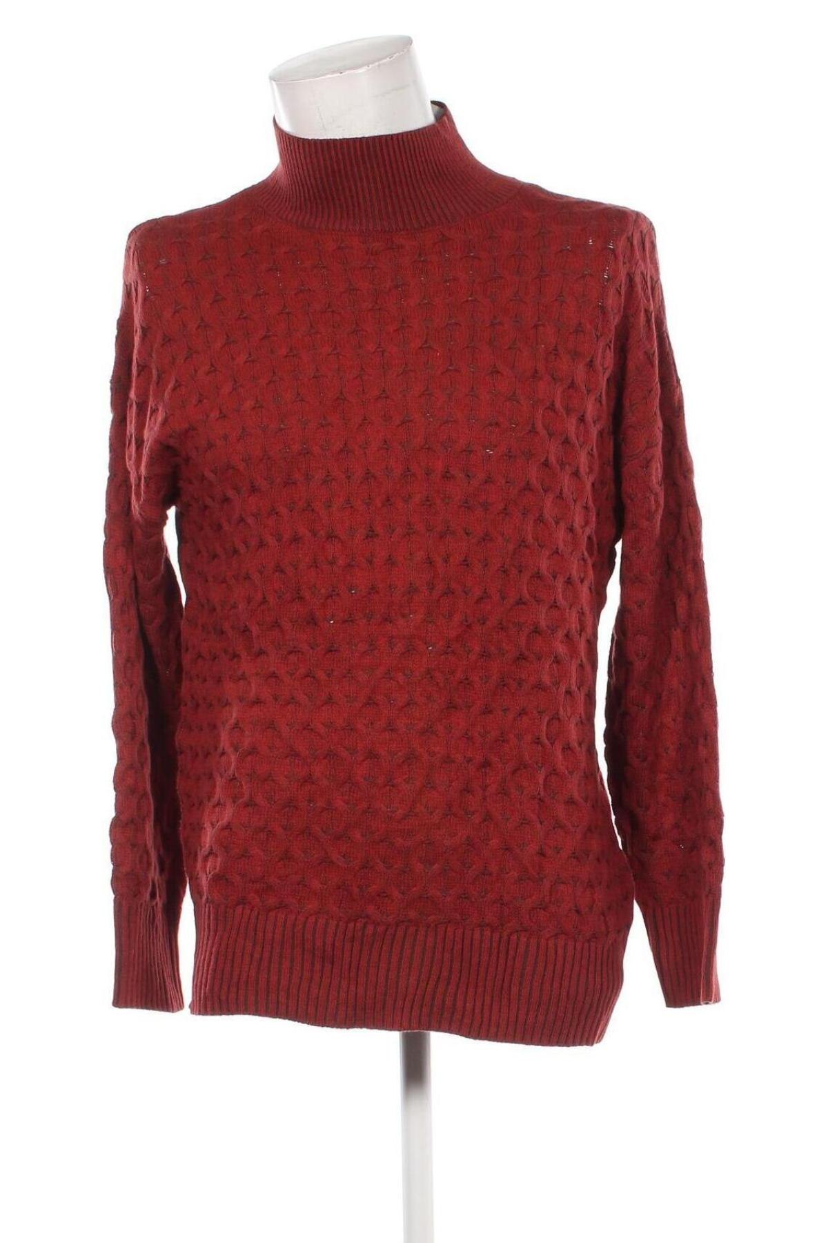 Herrenpullover Knox Rose, Größe M, Farbe Rot, Preis € 12,99