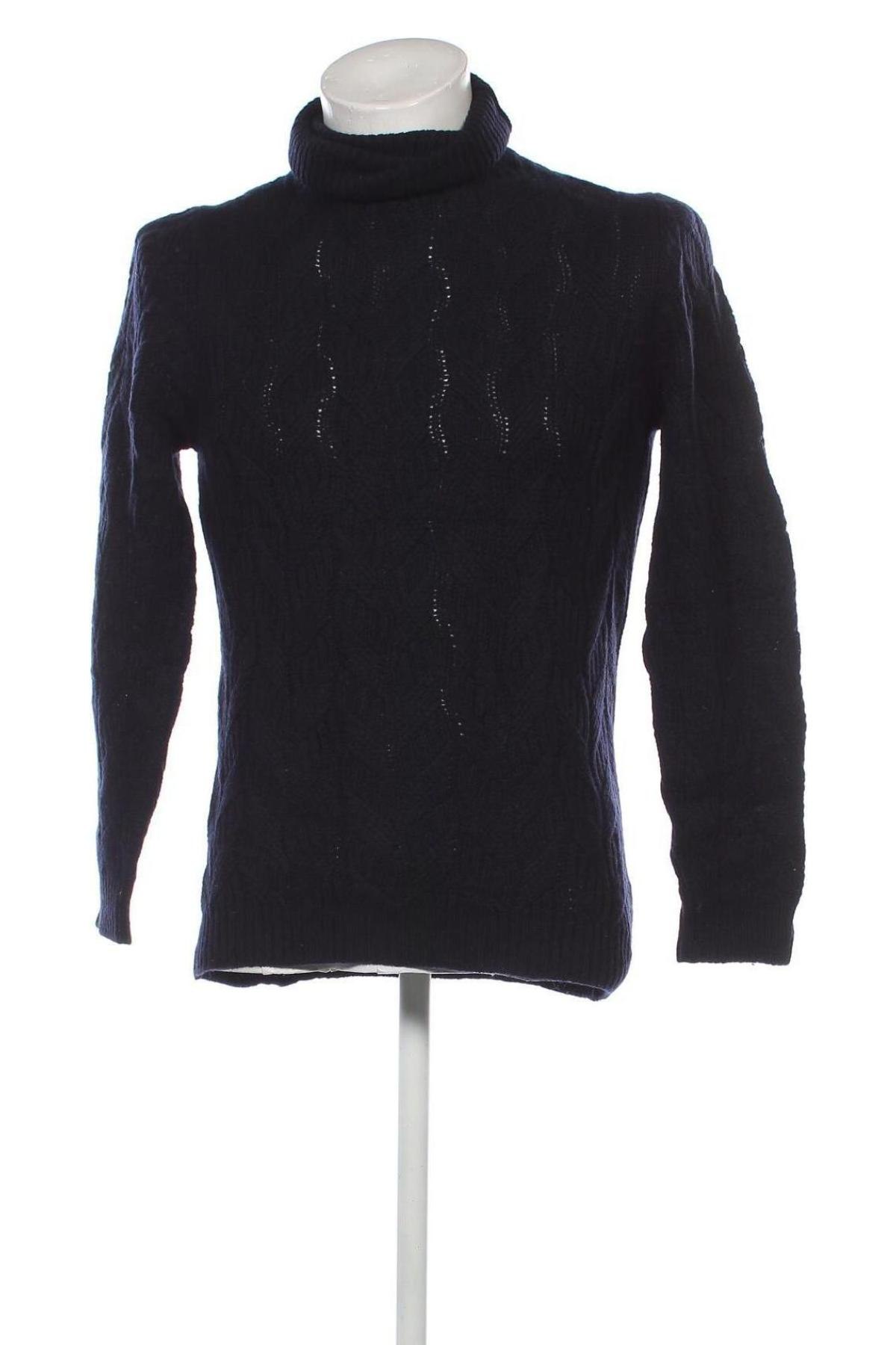 Męski sweter Massimo Dutti, Rozmiar S, Kolor Niebieski, Cena 119,99 zł