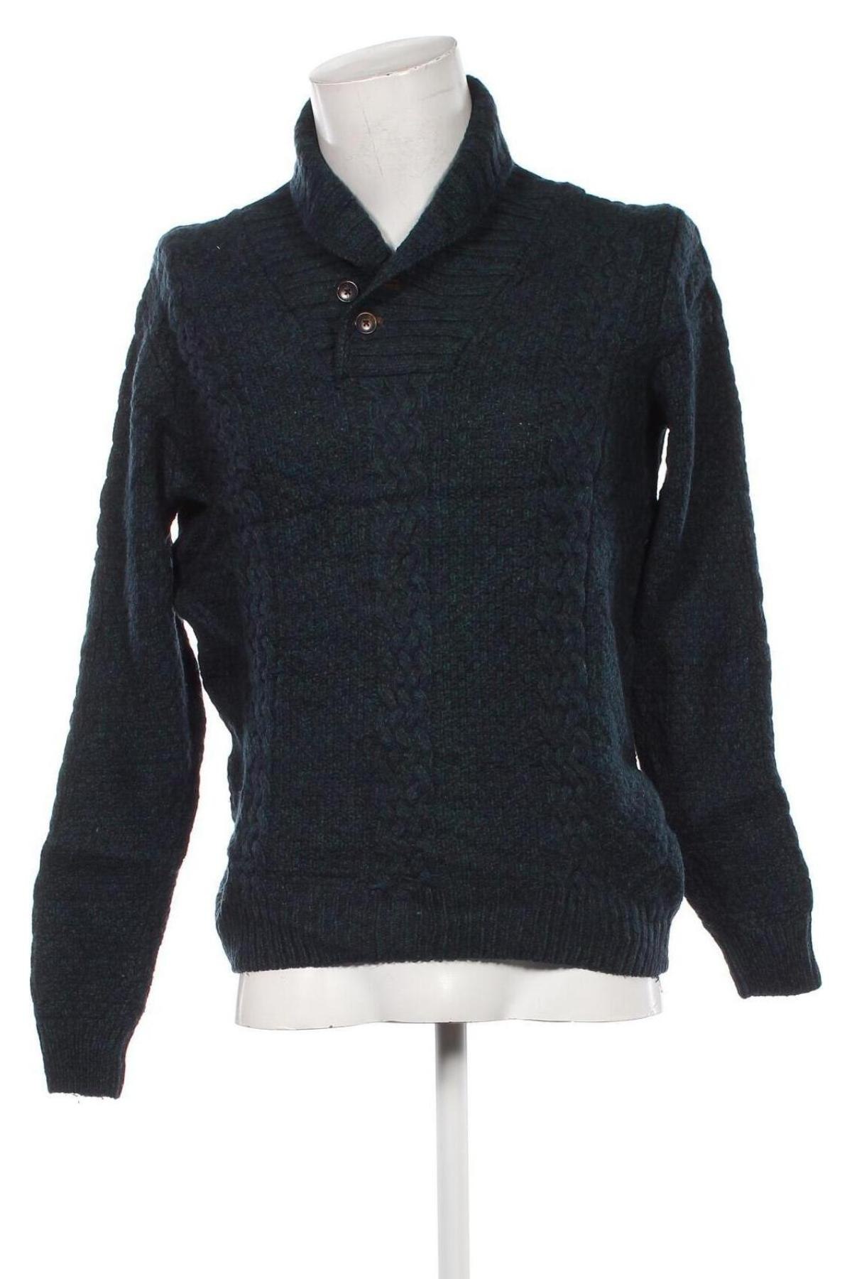 Herrenpullover Massimo Dutti, Größe L, Farbe Grün, Preis 26,49 €