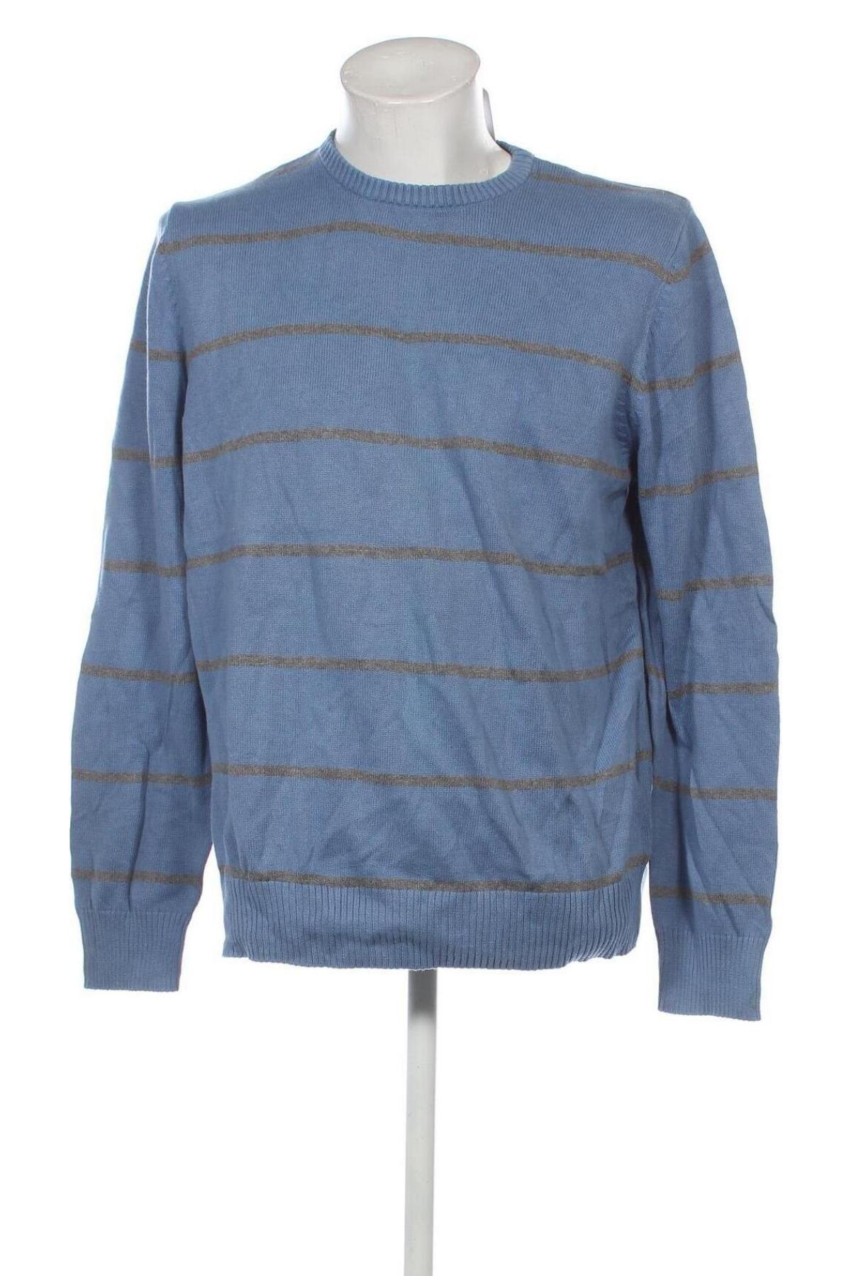 Herrenpullover Merona, Größe L, Farbe Blau, Preis 14,49 €