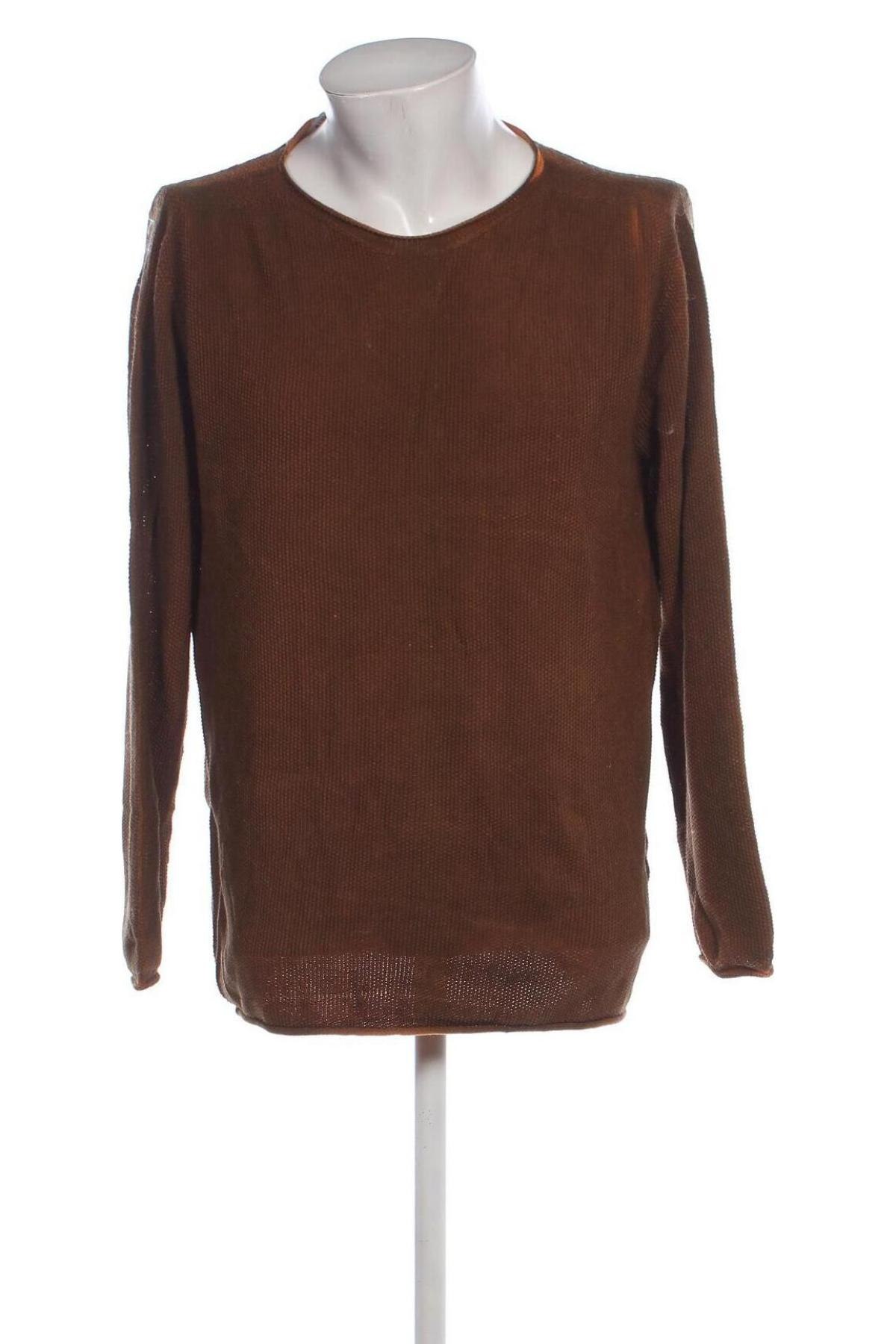 Herrenpullover Mey & Edlich, Größe L, Farbe Braun, Preis € 28,49