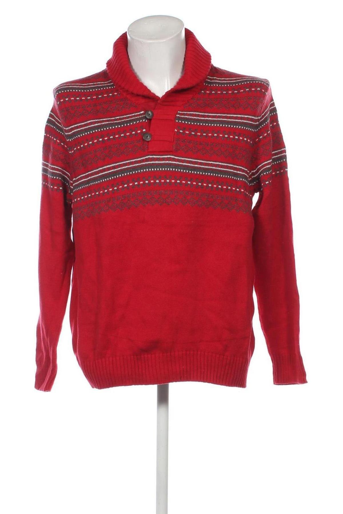 Herrenpullover Nautica, Größe L, Farbe Rot, Preis € 24,99