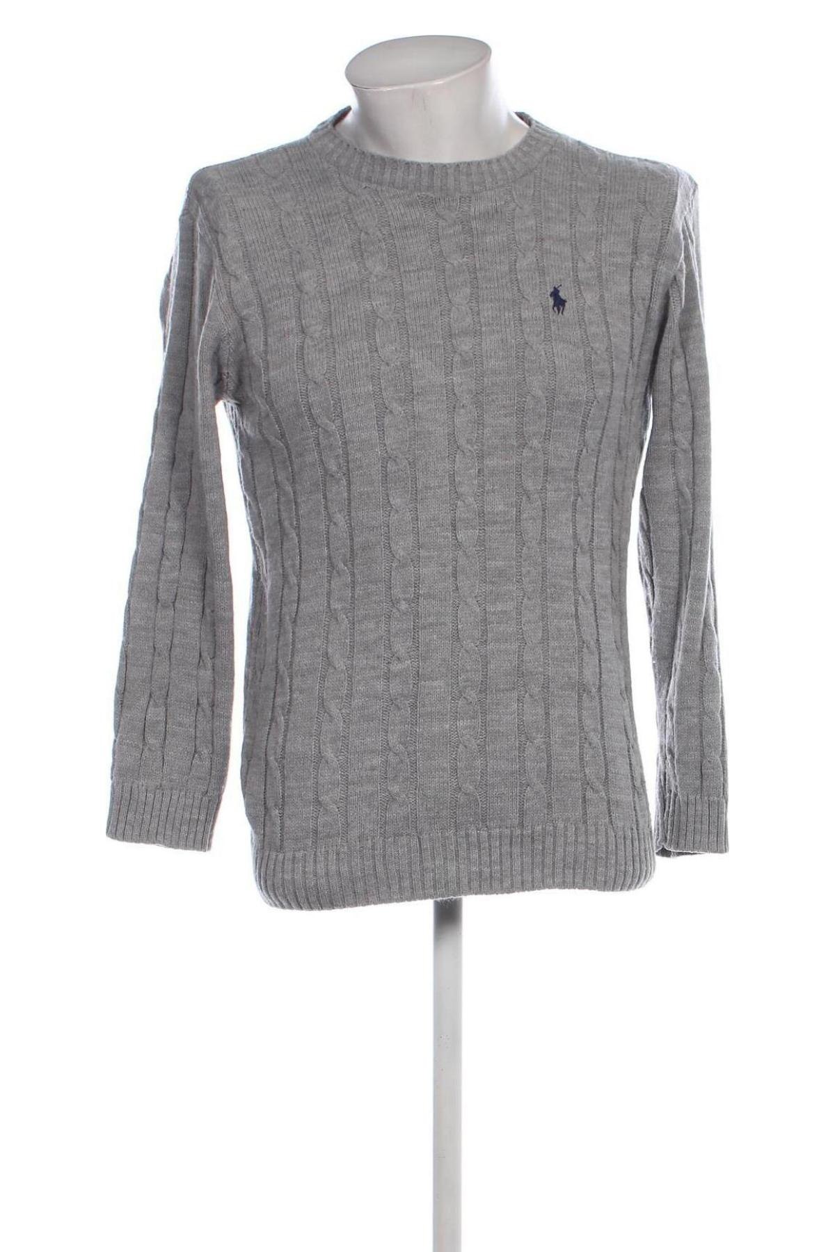 Męski sweter Polo By Ralph Lauren, Rozmiar M, Kolor Szary, Cena 242,99 zł