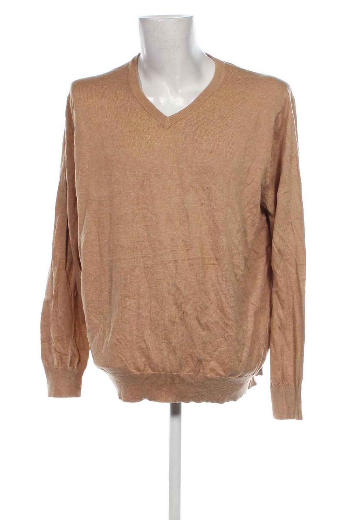 Herrenpullover St John's Bay, Größe XXL, Farbe Beige, Preis € 12,99