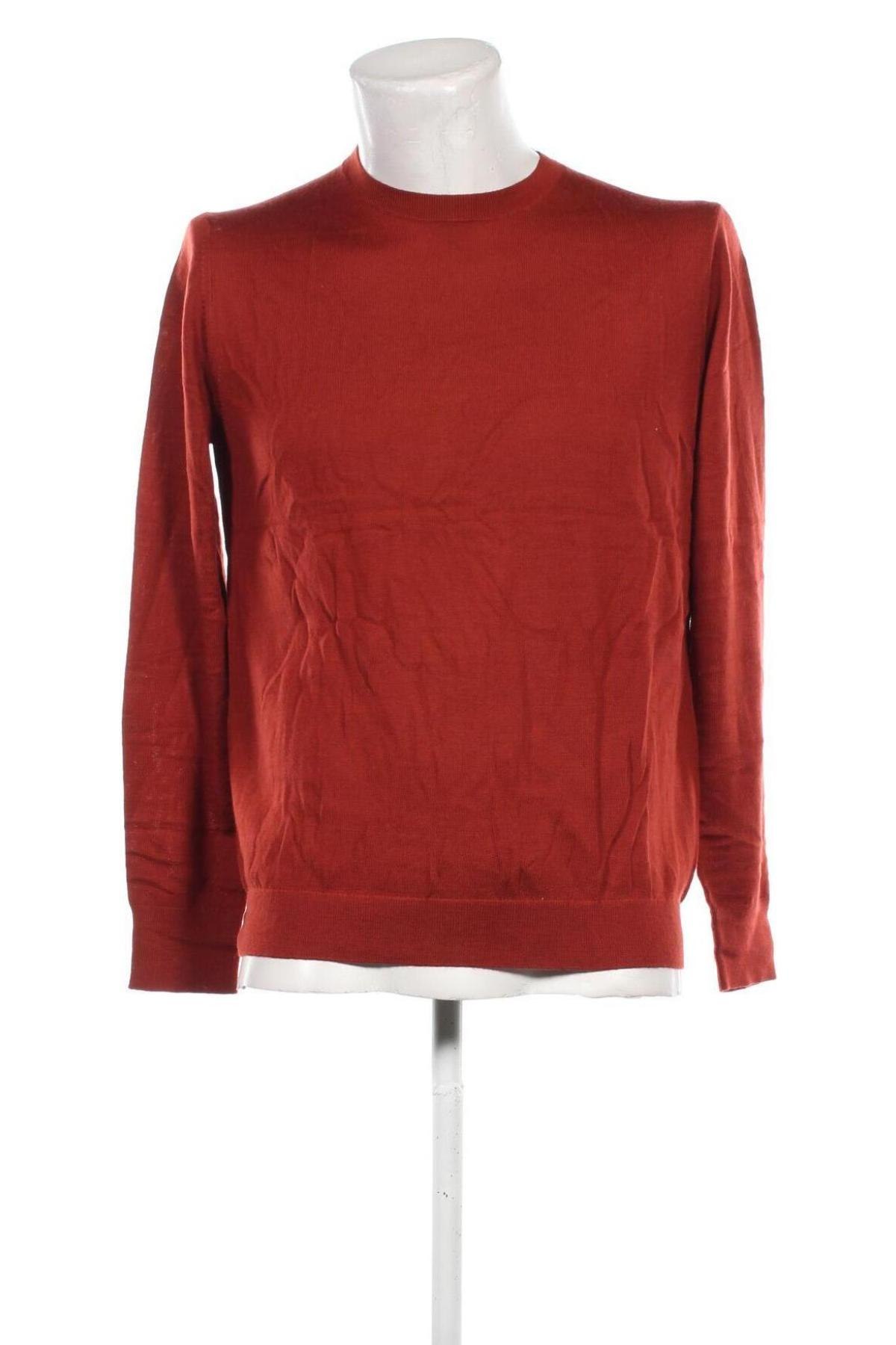 Herrenpullover Strokesman's, Größe M, Farbe Orange, Preis 17,49 €