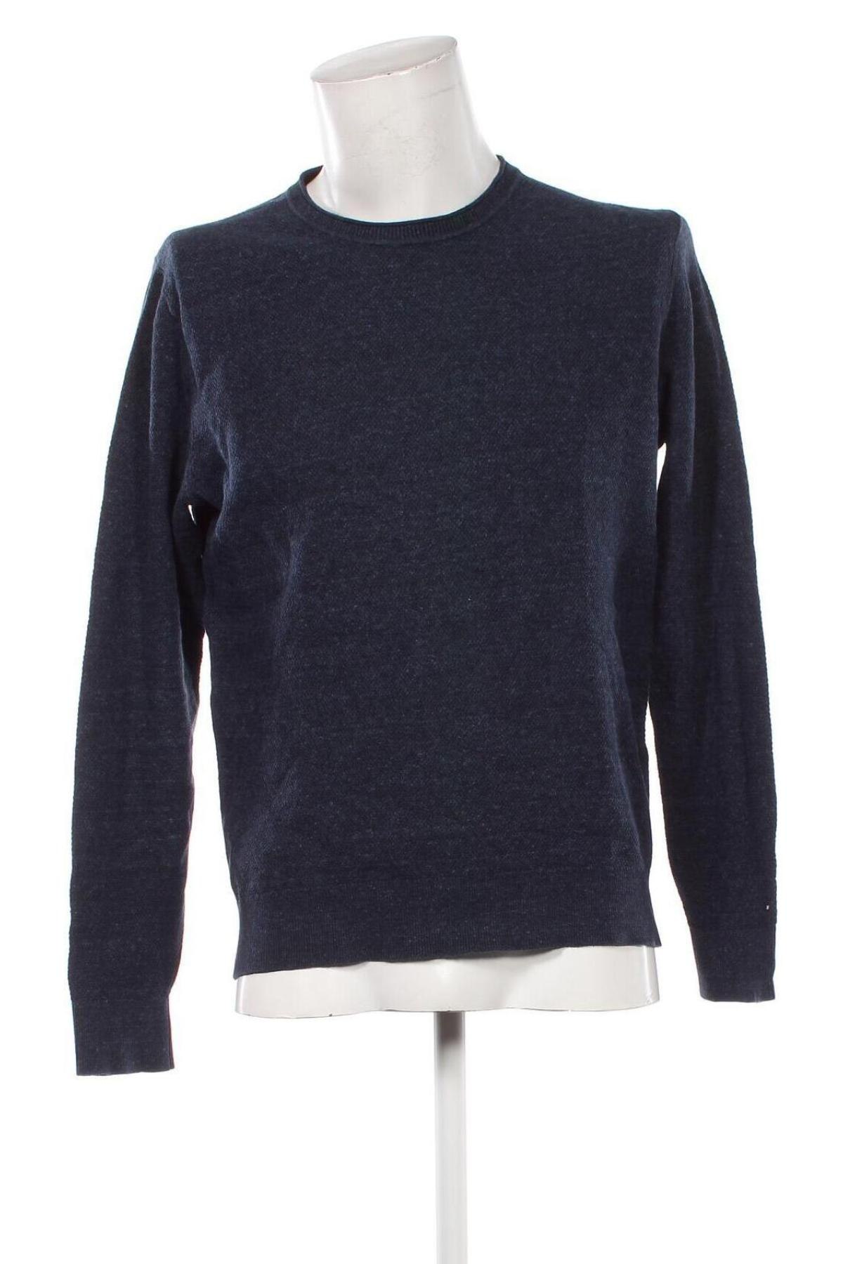 Herrenpullover Tommy Hilfiger, Größe L, Farbe Blau, Preis 40,49 €