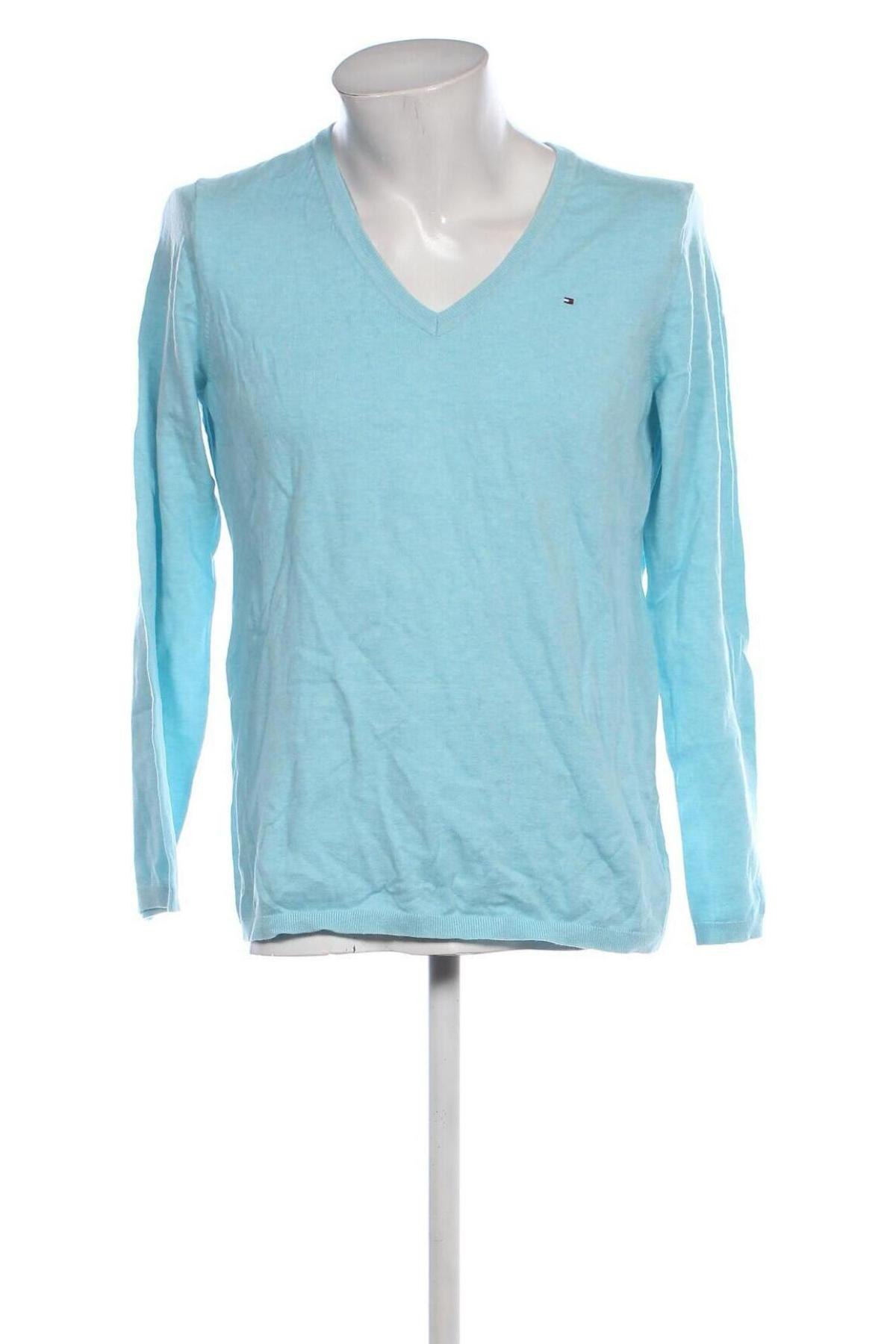 Herrenpullover Tommy Hilfiger, Größe XL, Farbe Blau, Preis 31,49 €